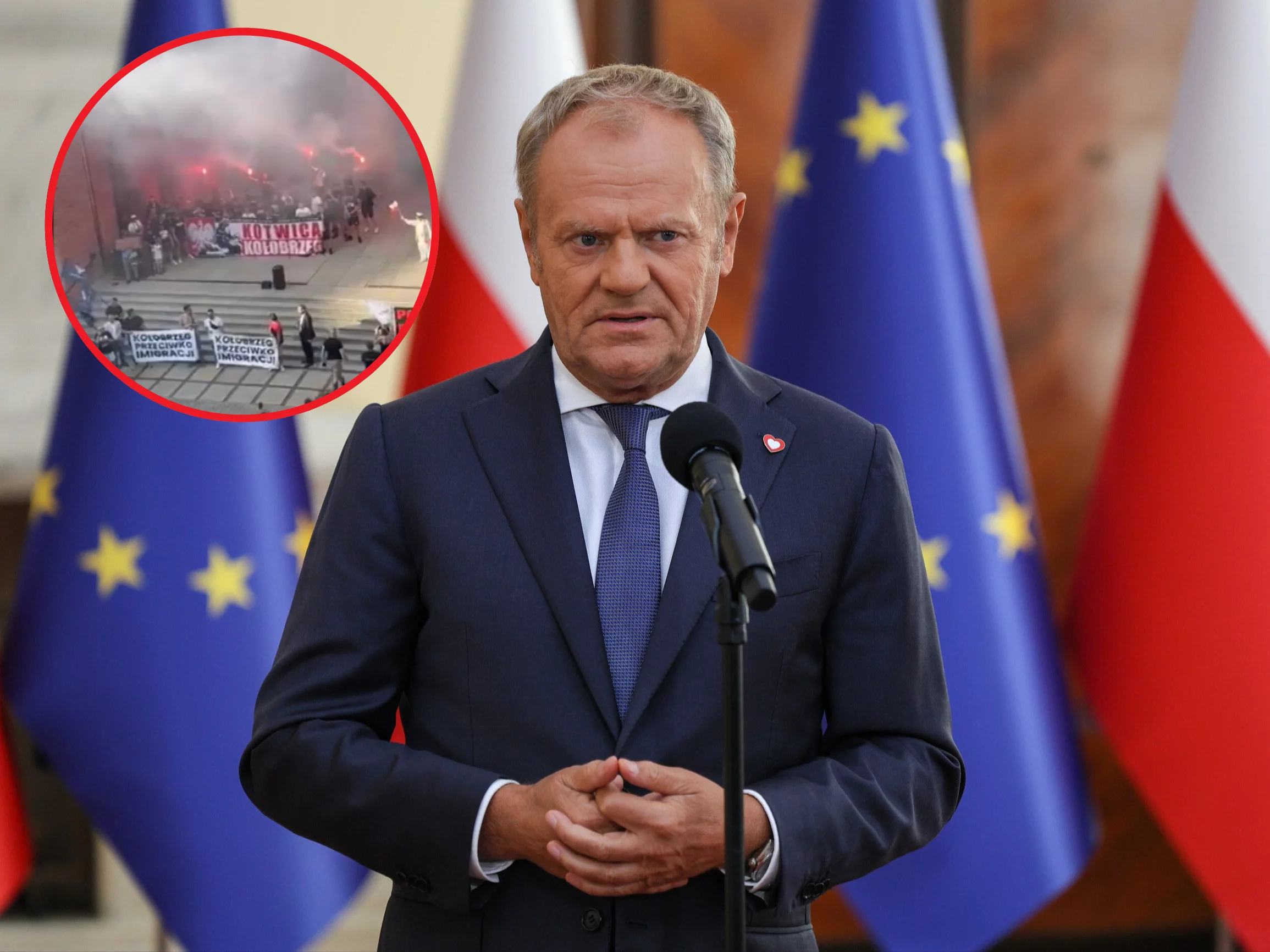 Tak potraktowali Tuska. Skandaliczne nagranie obiegło sieć