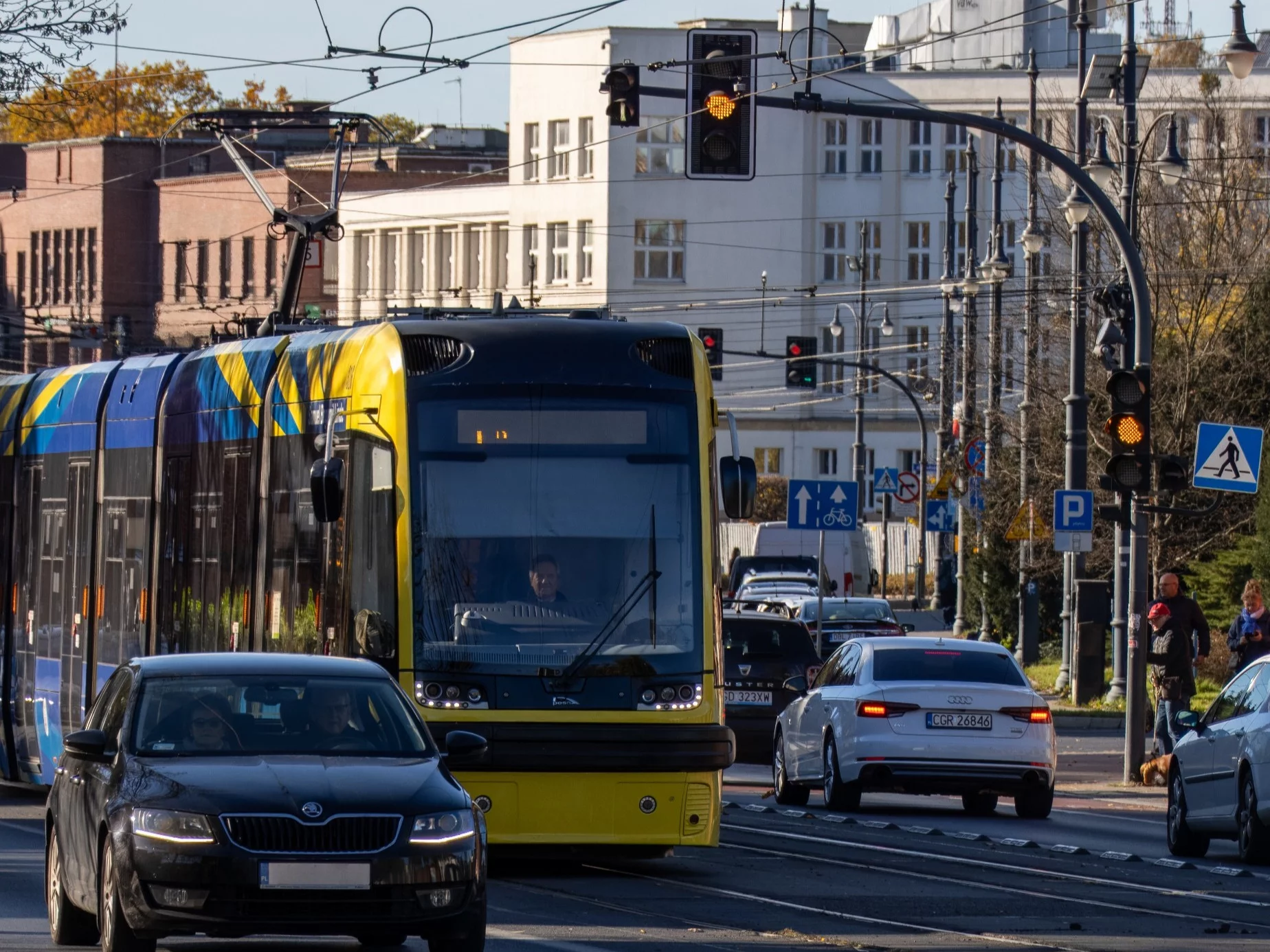 Zderzenie tramwajów w Toruniu. Trwa akcja służb