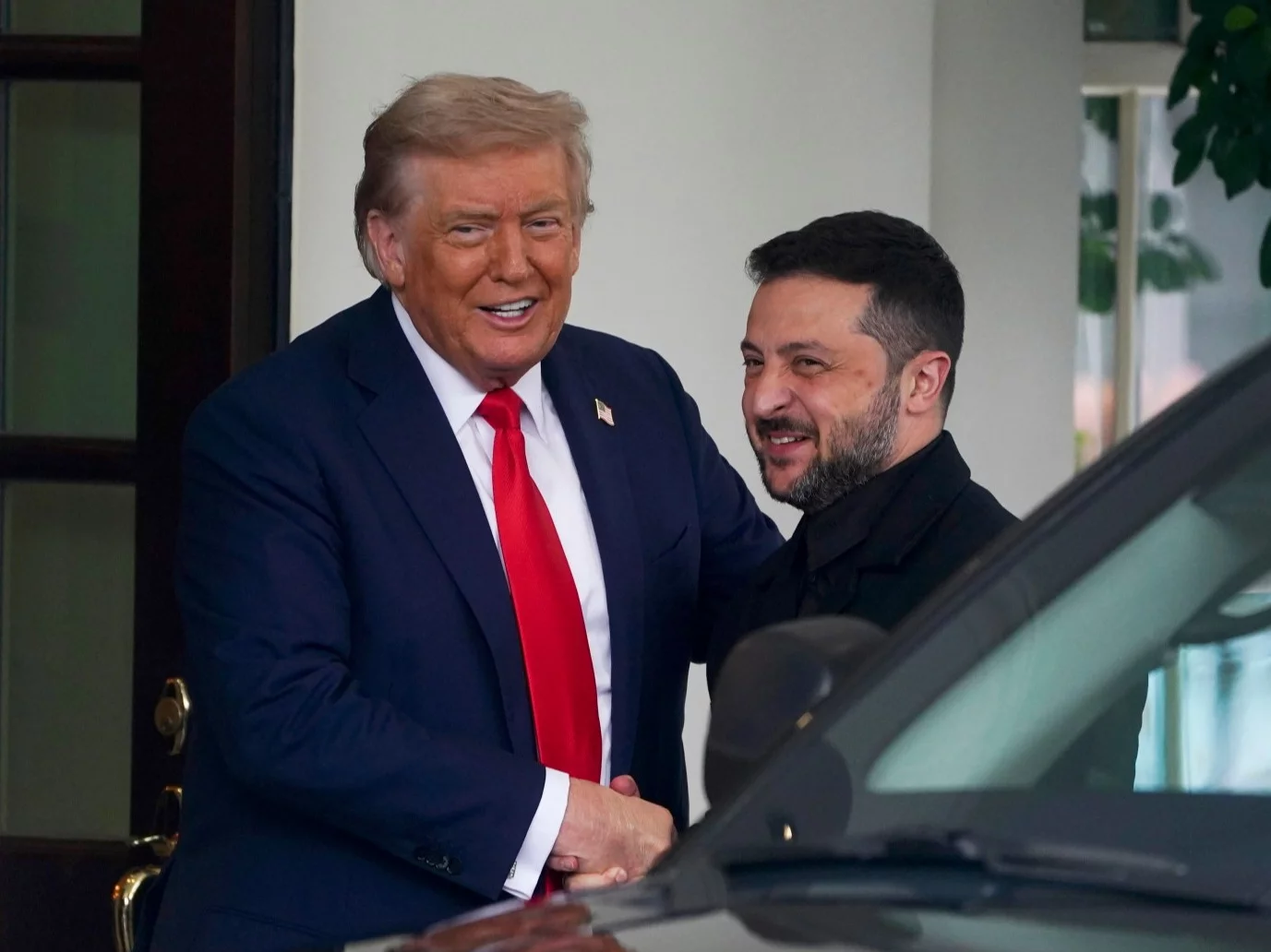 Zełenski w Białym Domu. Tak przywitał go Trump Zełenski w Białym Domu. Tak przywitał go Trump