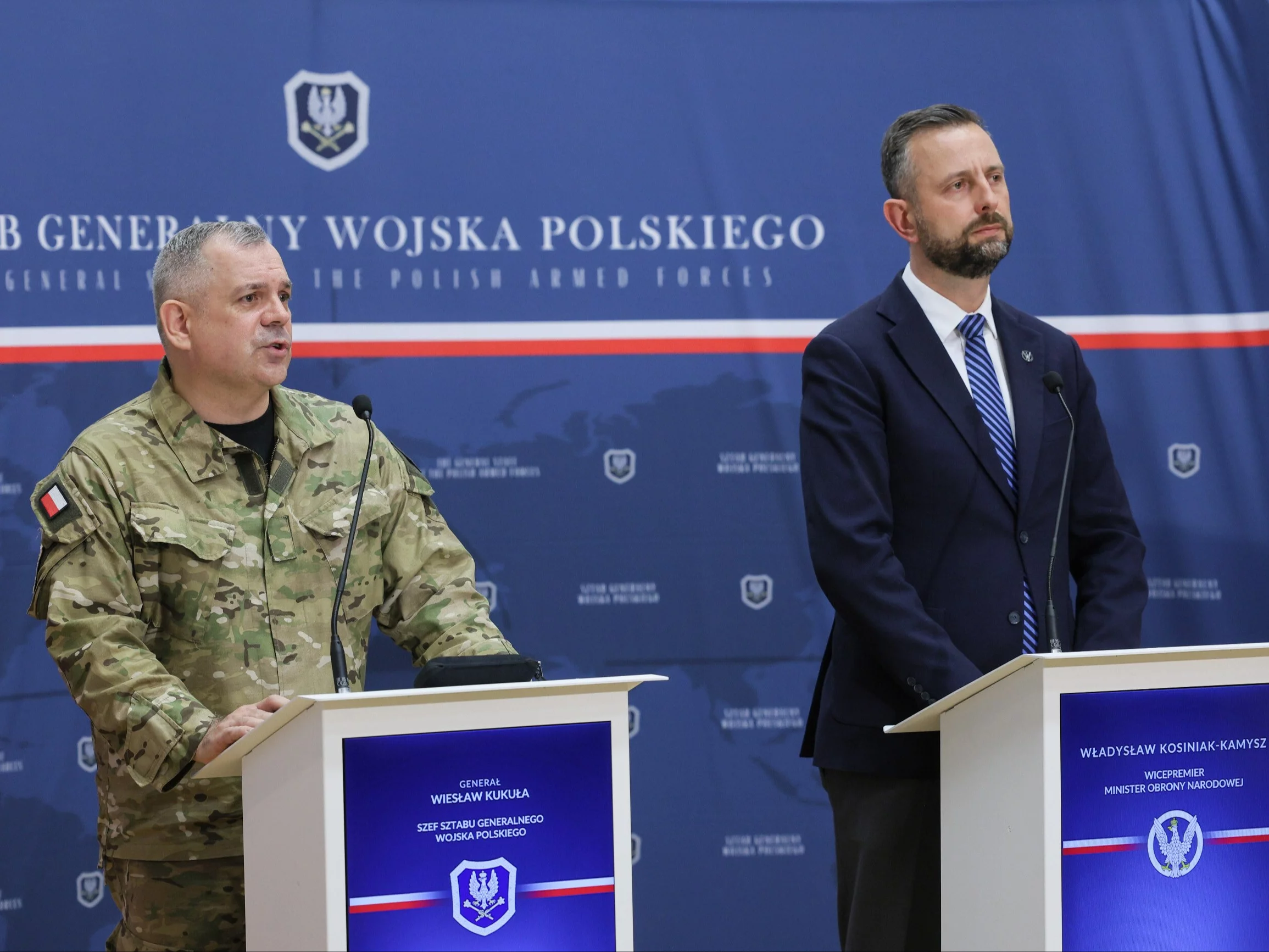 Doszło do „naruszenia polskiej przestrzeni powietrznej”. Pilna konferencja dowódców wojskowych Doszło do „naruszenia polskiej przestrzeni powietrznej”. Pilna konferencja dowódców wojskowych