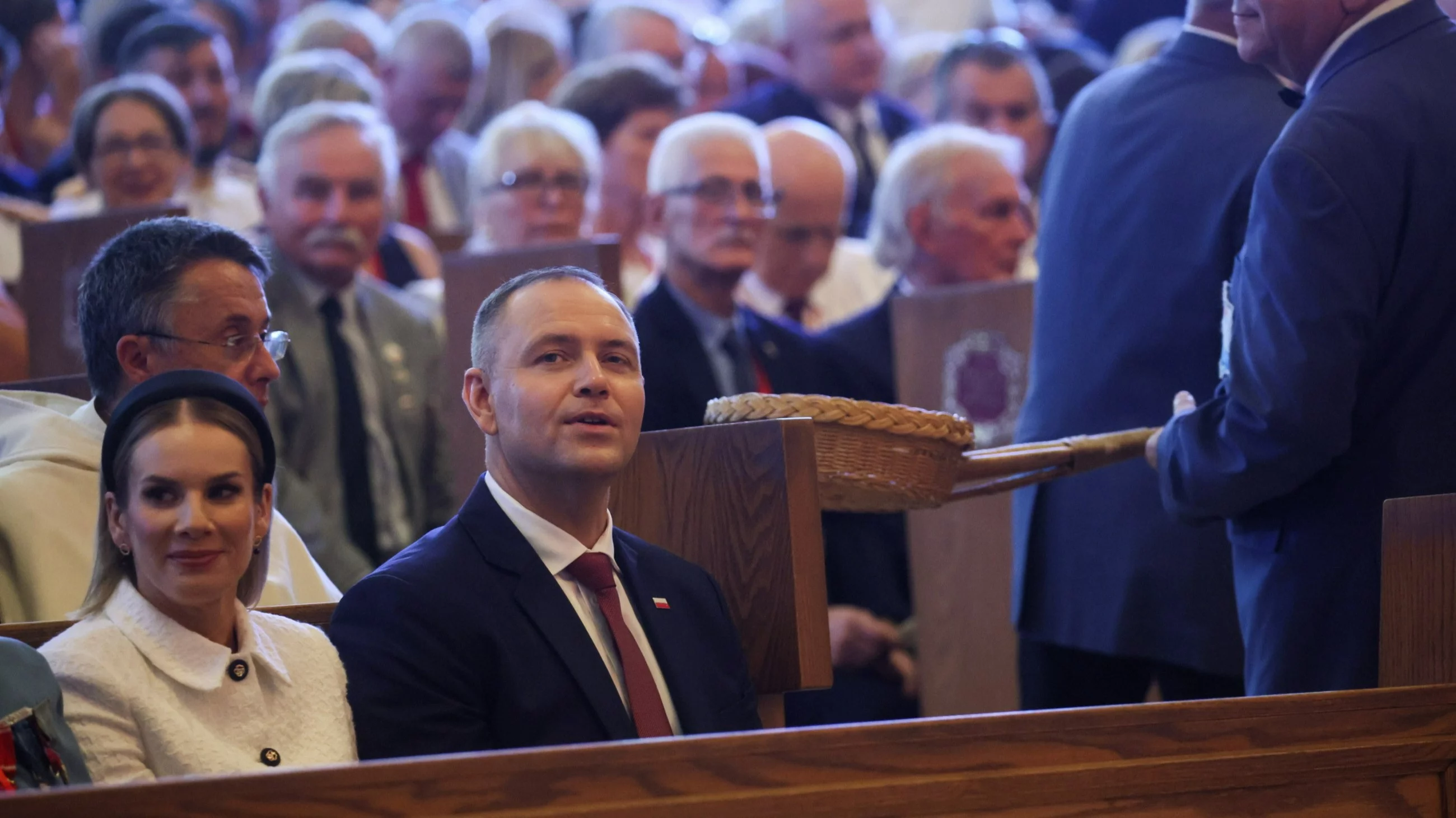 Fałszywy ksiądz na mszy z udziałem Nawrockiego w USA. Znamy kulisy incydentu