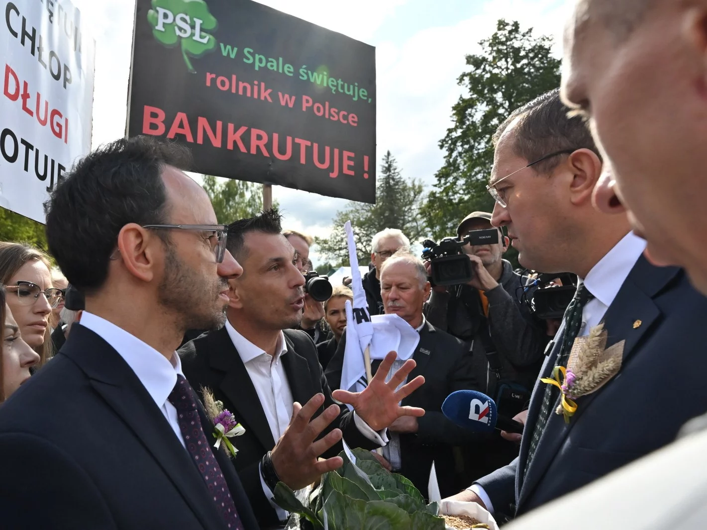 Ministrowi puściły nerwy. Tak zareagował na protest rolników Ministrowi puściły nerwy. Tak zareagował na protest rolników