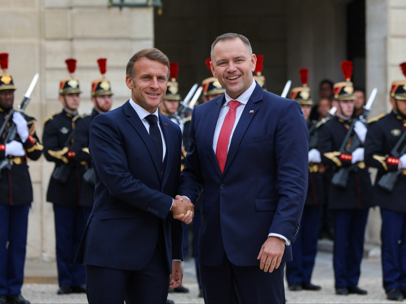 Nawrocki podsumował spotkanie z Macronem. Wystarczyło jedno zdanie