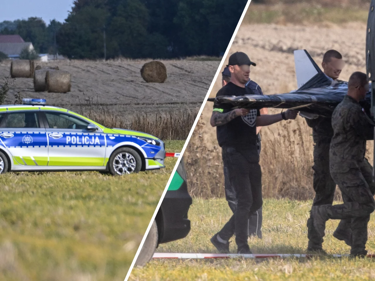 Rosyjskie drony spadły na Ziemię Świętokrzyską. Prokuratura odczytała oznaczenia