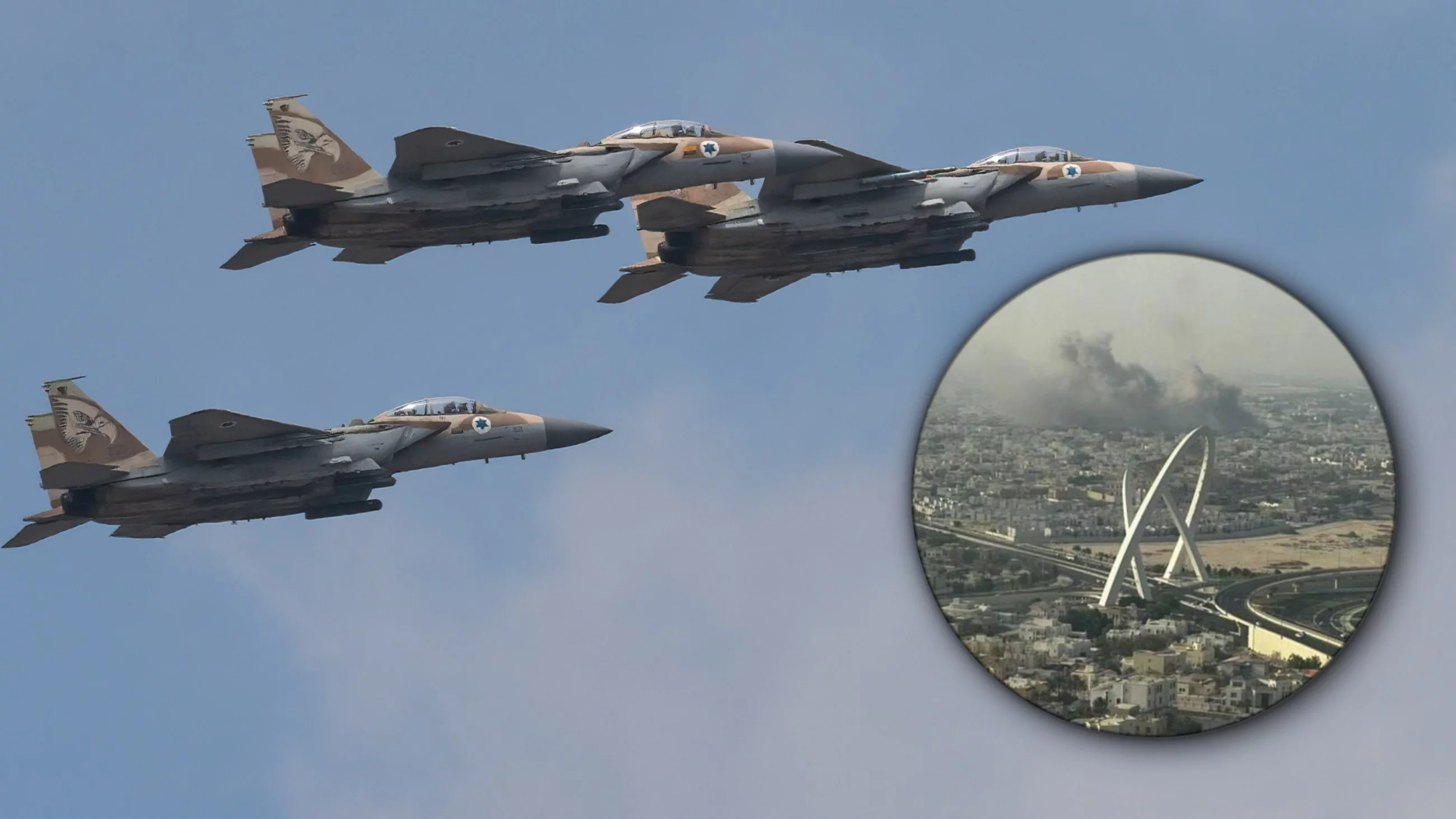 Stolica Kataru w ogniu. Izrael zaatakował z pełną mocą