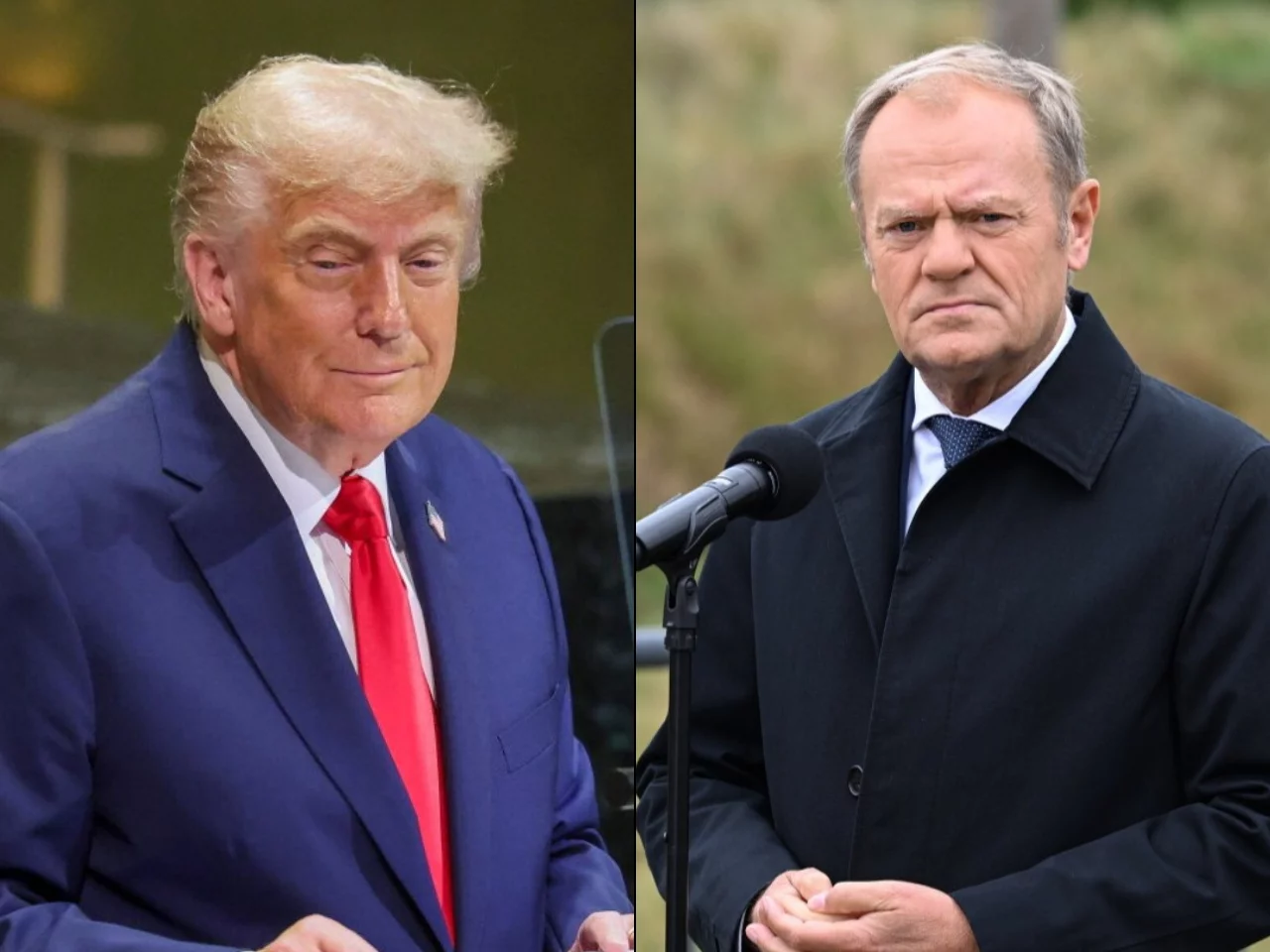 Żartowali z Trumpa w amerykańskiej telewizji. Nagle pokazali zdjęcie Tuska