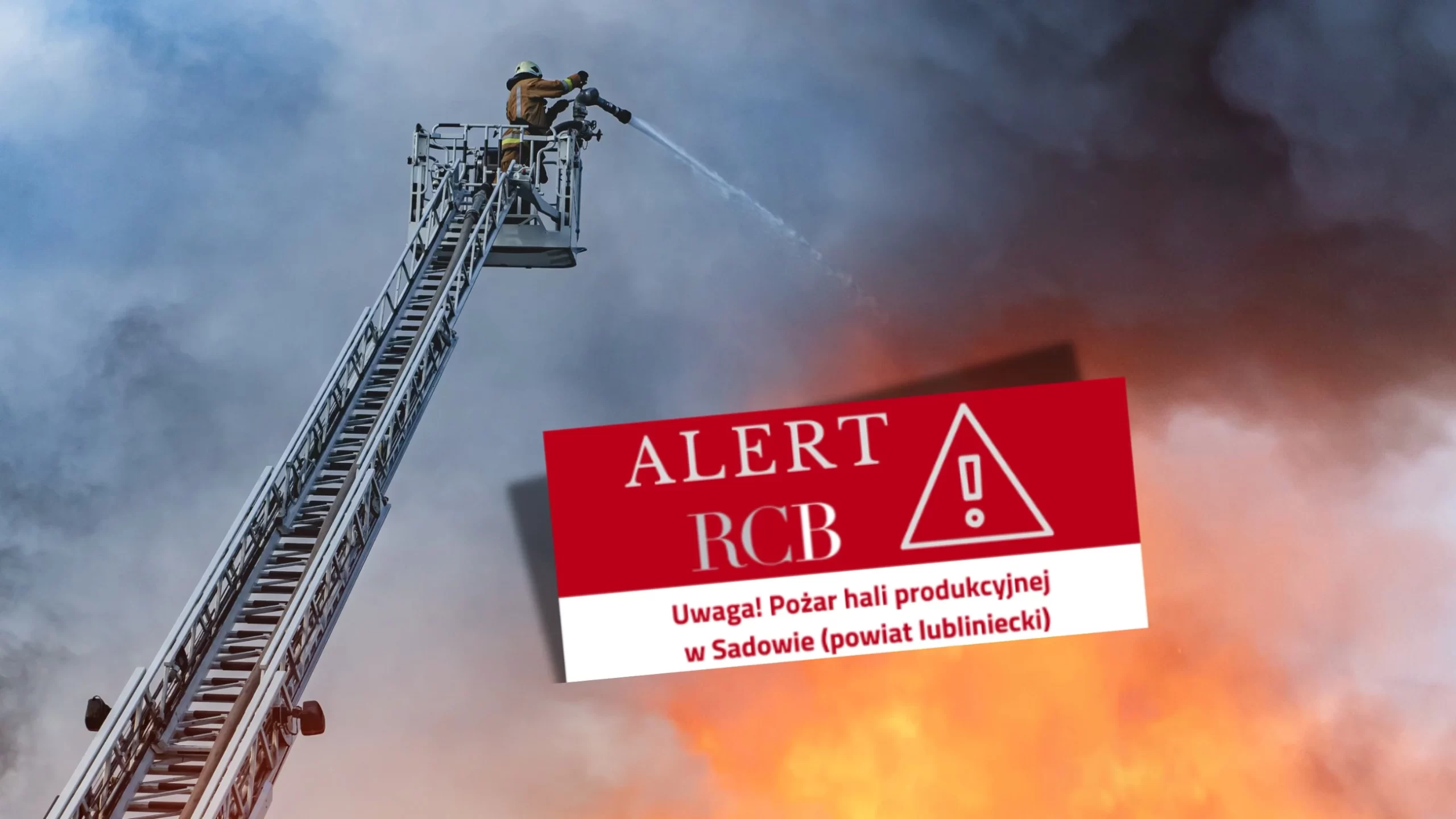Toksyczne opary i ewakuacja mieszkańców. RCB wydało alert Toksyczne opary i ewakuacja mieszkańców. RCB wydało alert