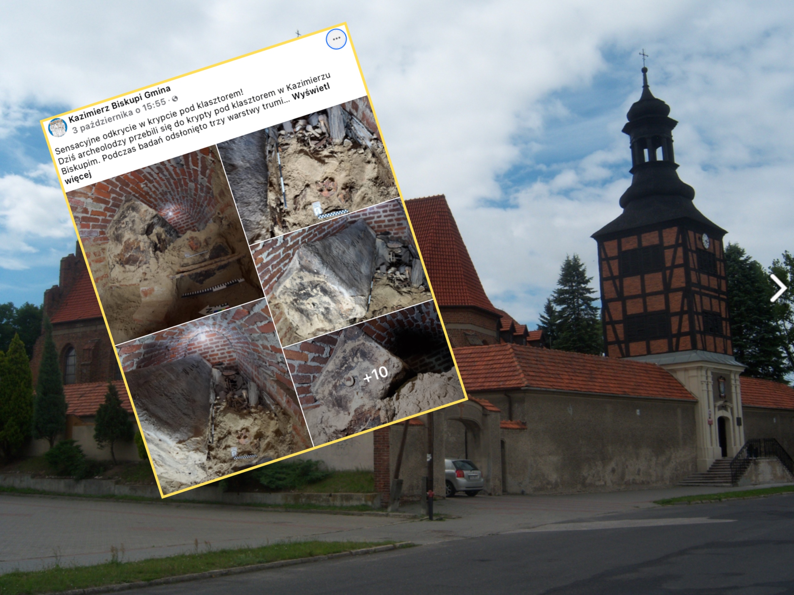 Unikatowe odkrycie pod Koninem. Naukowcy weszli do zamkniętej krypty