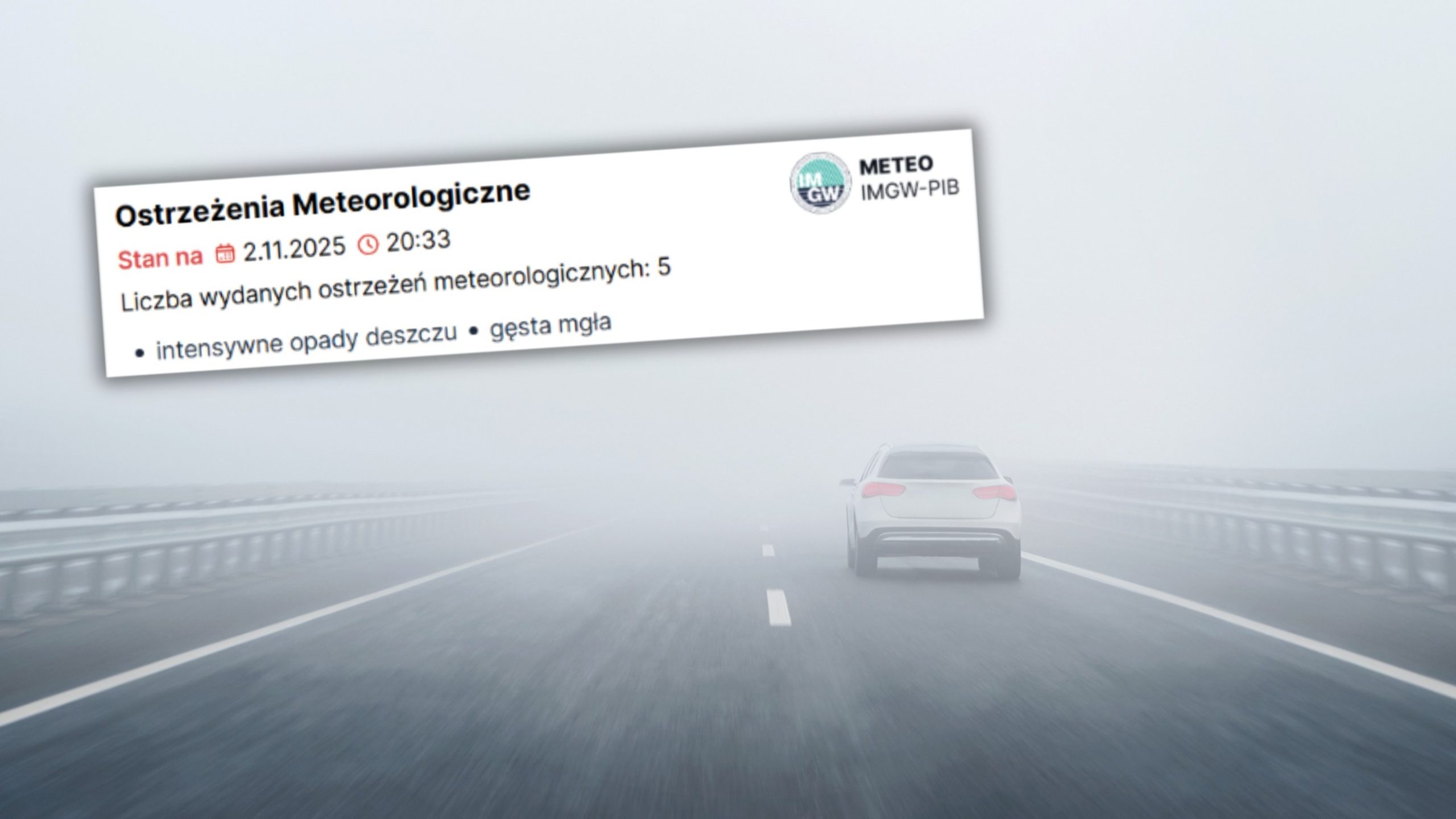 Groźna pogoda dociera do Polski. IMGW wydał alerty dla kilku województw