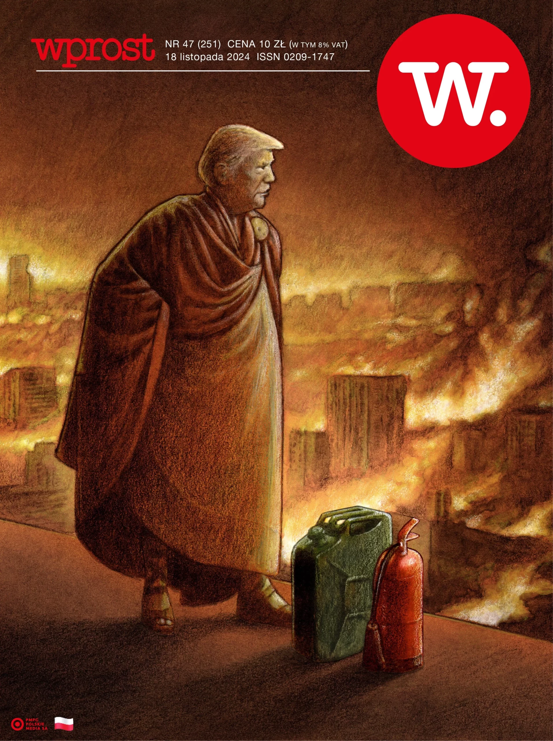 Okładka „Wprost” z nagrodą World Press Cartoon. Wyjątkowe wyróżnienie