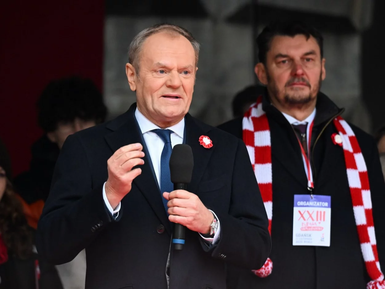 Tusk świętuje 11 listopada w Gdańsku. Tak przyjęli go mieszkańcy