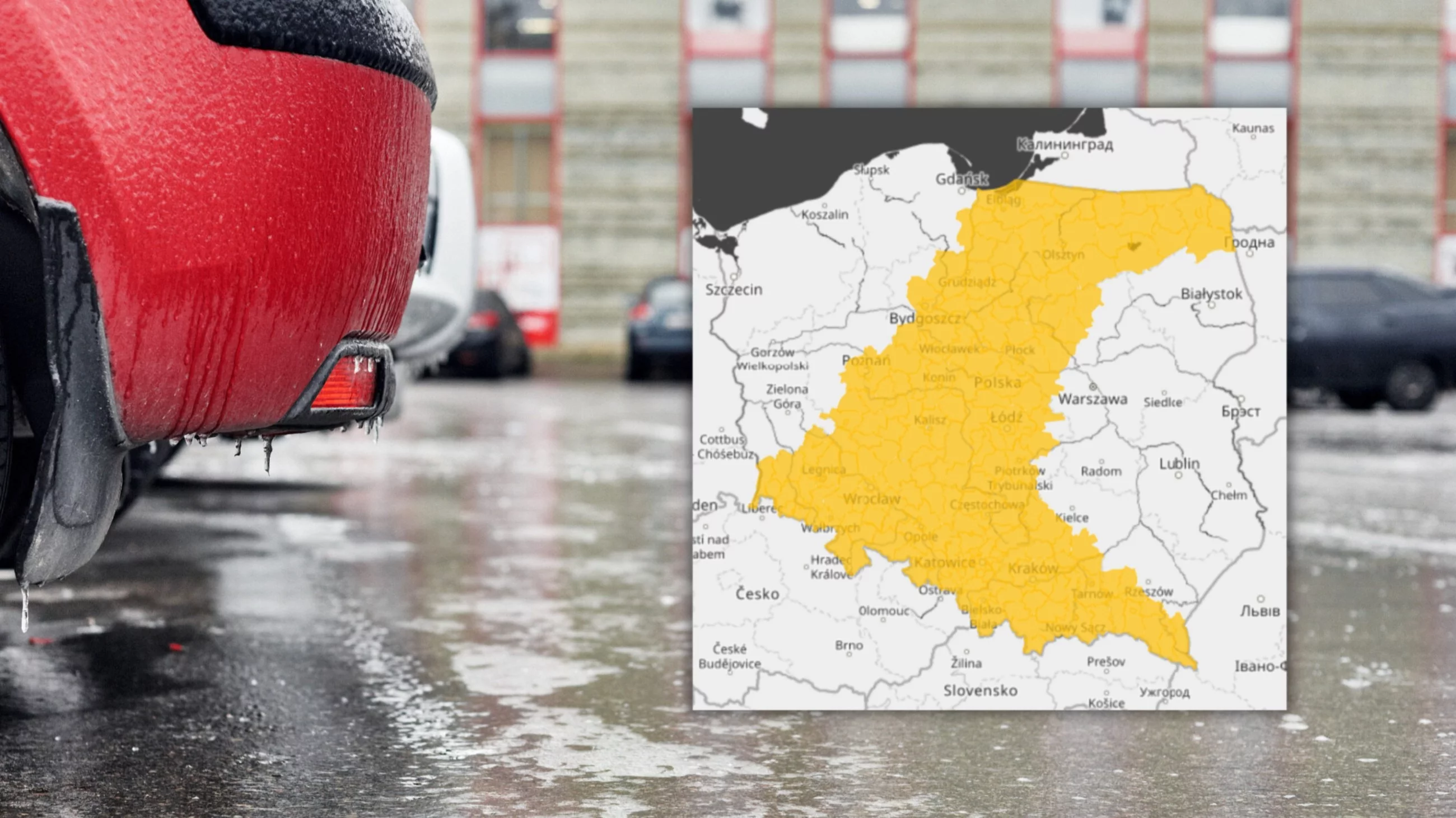 Większość Polski na żółto. IMGW wydał alerty dla szeregu województw