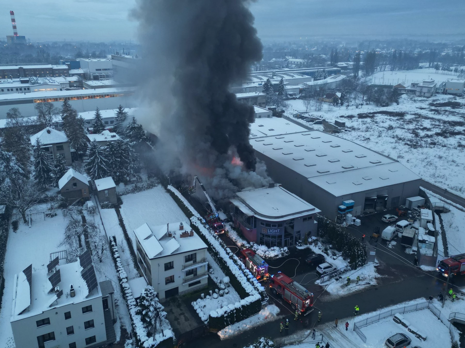 Wielki pożar w Małopolsce. Pilny apel do mieszkańców