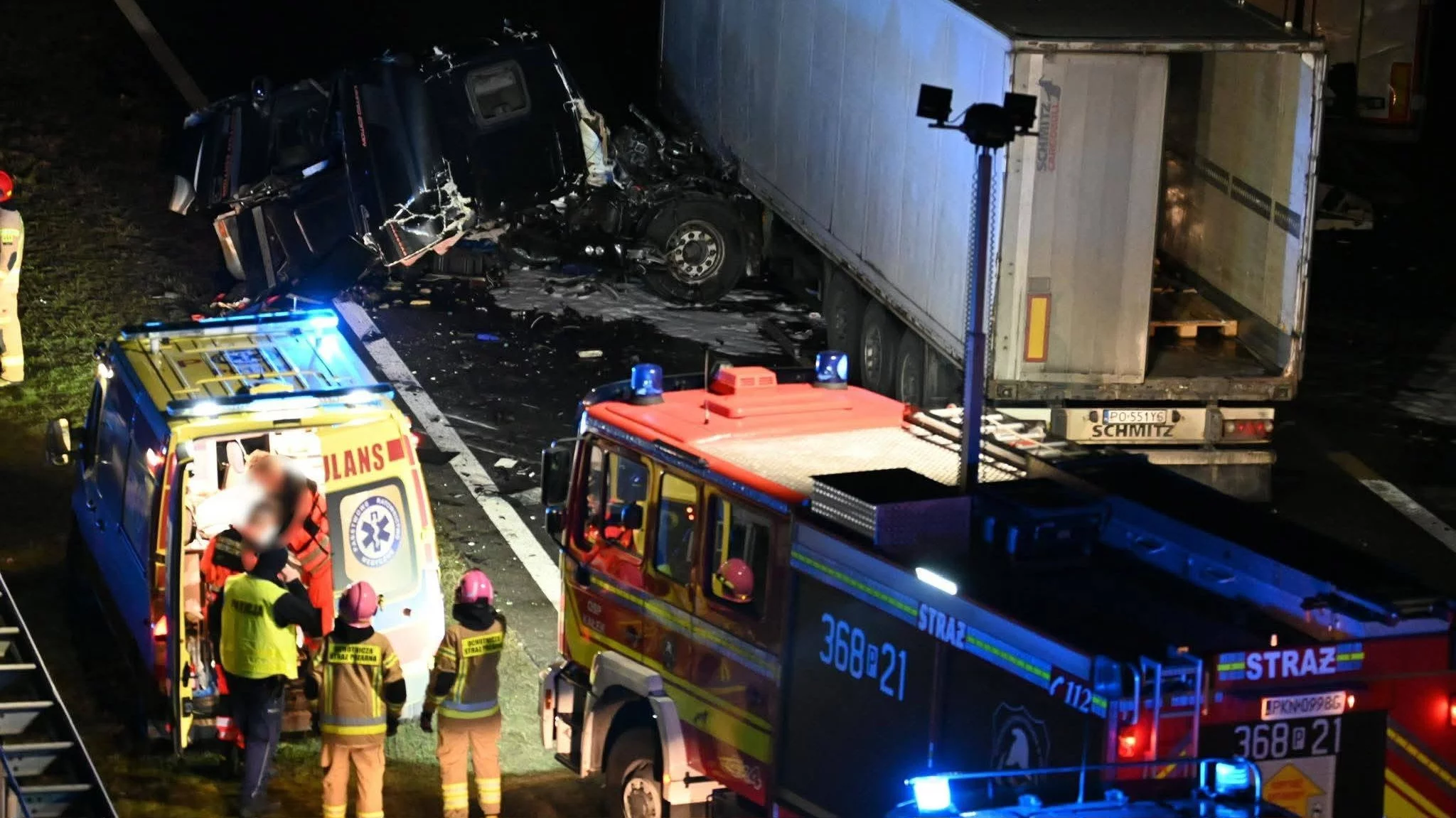 Wypadek na autostradzie A2. Utrudnienia mogą potrwać do 10 godz.