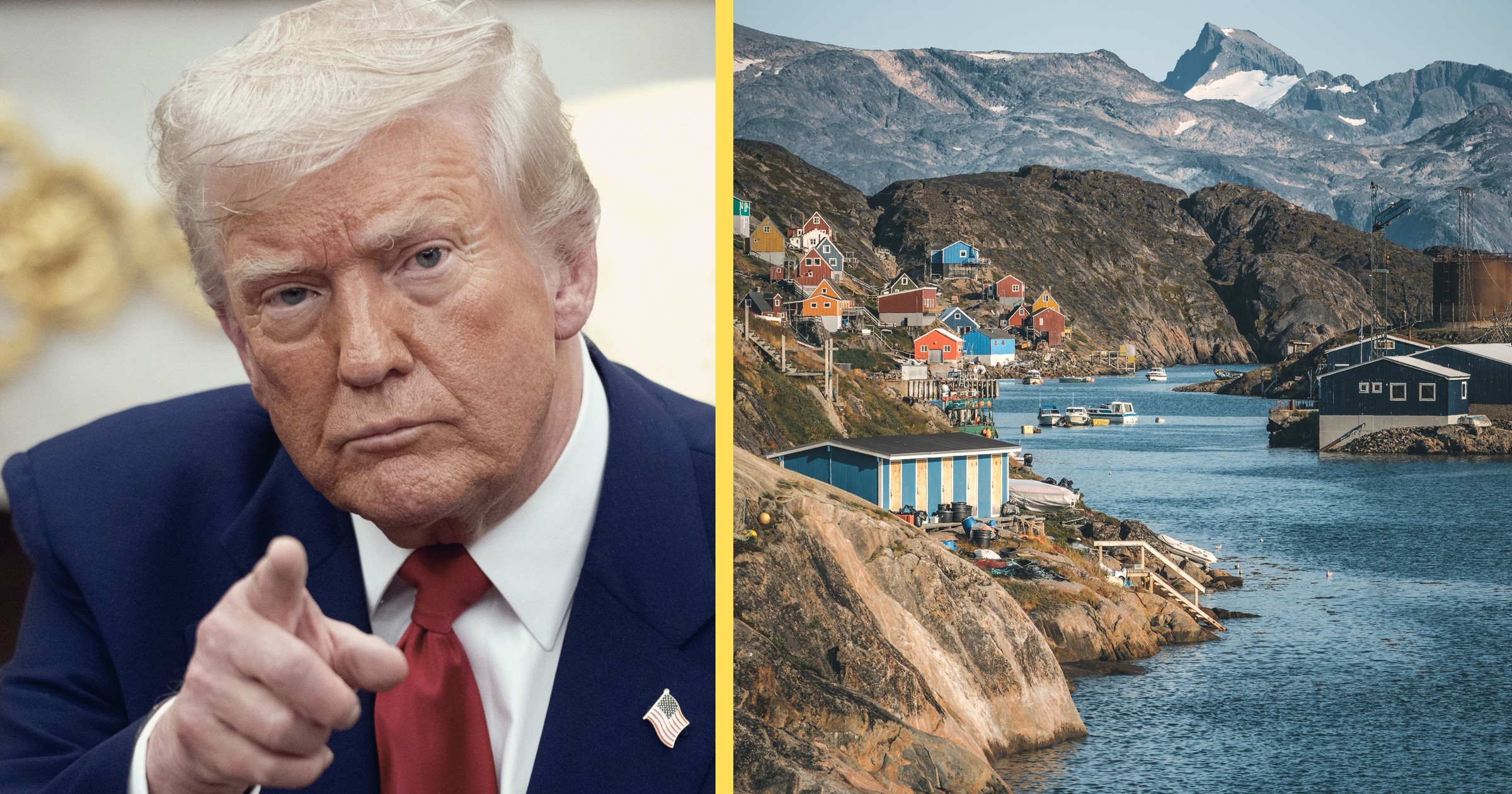 Grenlandia i Dania za wszelką cenę chcą uniknąć takiego scenariusza. "Brak szczegółów wzmaga niepokój" Grenlandia i Dania za wszelką cenę chcą uniknąć takiego scenariusza. "Brak szczegółów wzmaga niepokój"