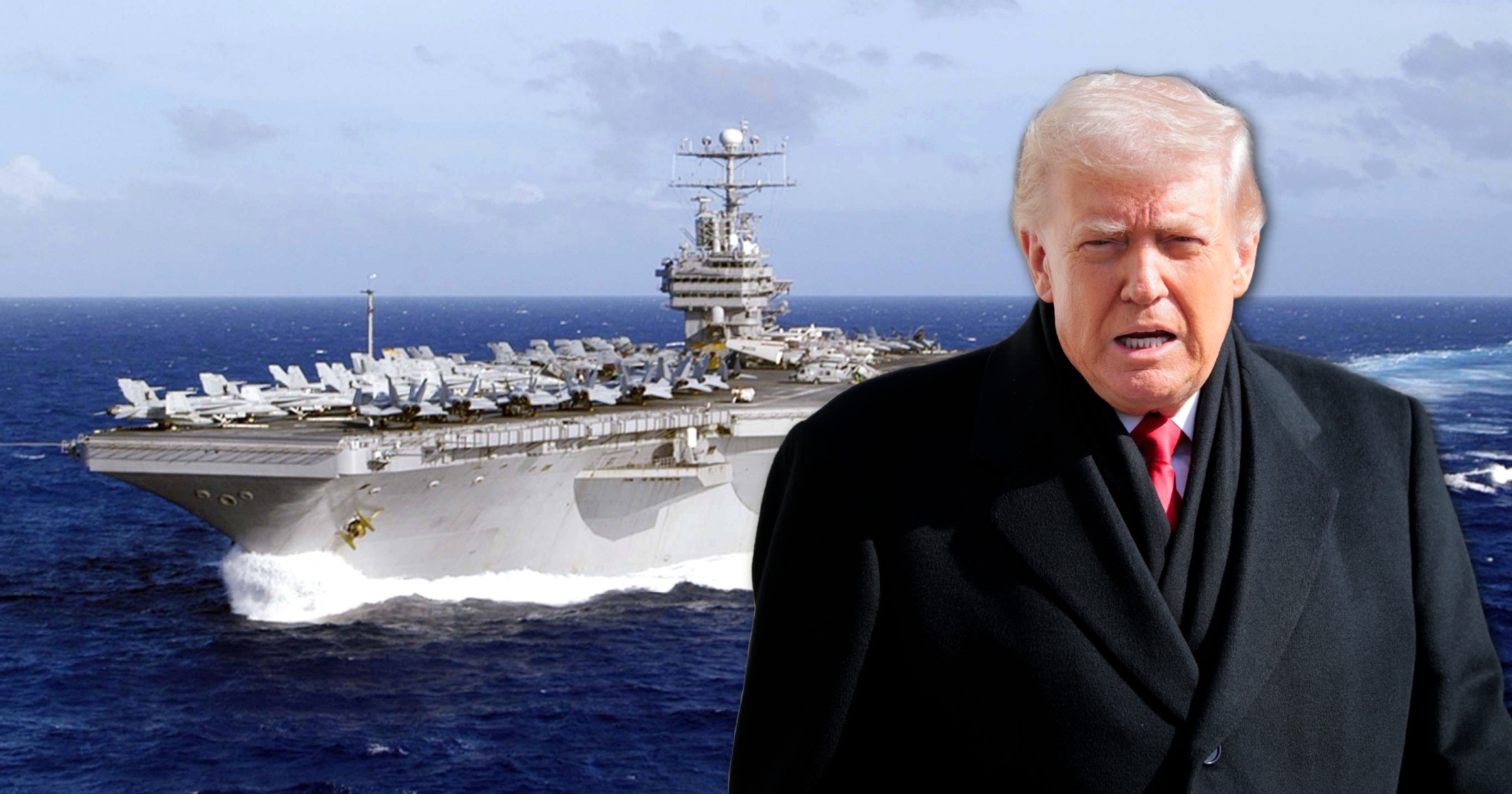 "Ogromna armada jest w drodze do Iranu". Trump wykłada karty na stół. "Czas się kończy". Eksperci: to nieobliczalna eskalacja napięć