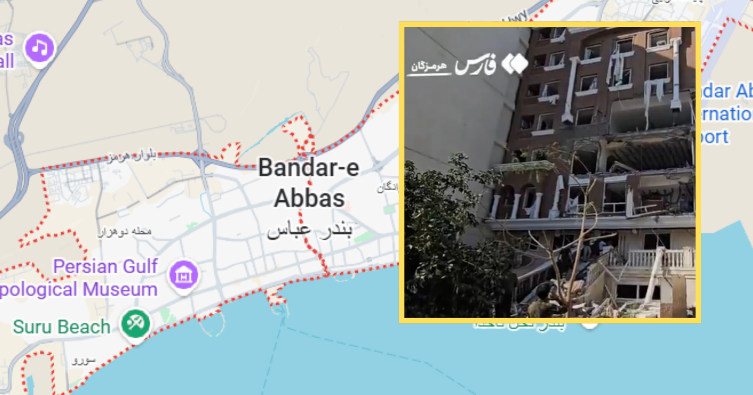 Potężna eksplozja w porcie na południu Iranu. Co najmniej jedna ofiara