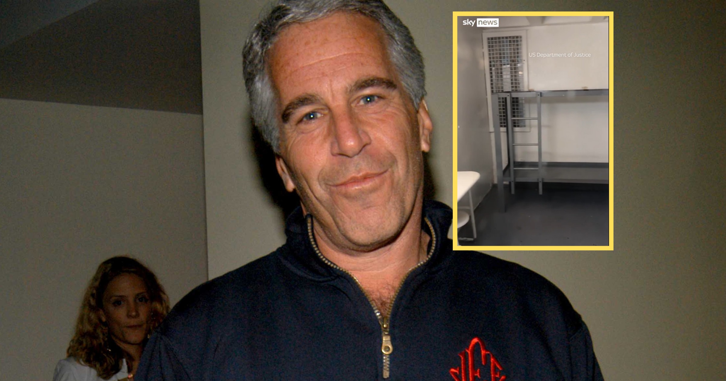 Tak wyglądała cela Jeffreya Epsteina. Do sieci trafiło nagranie [WIDEO]