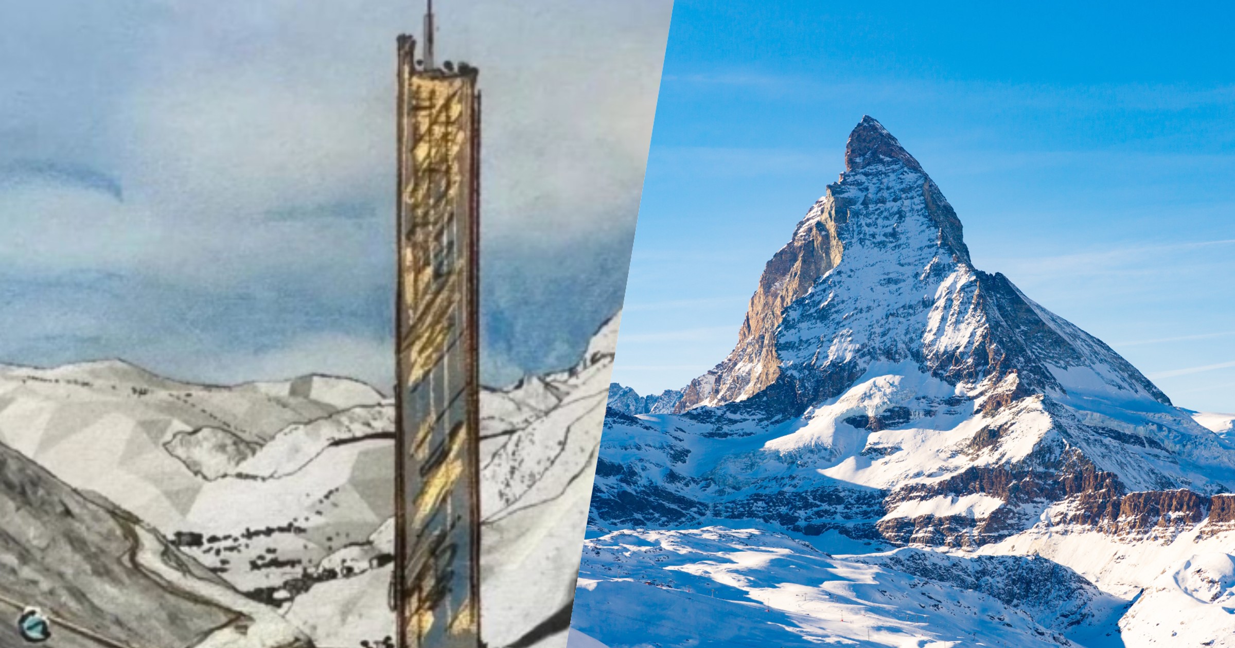 Wieżowiec wyższy niż Pałac Kultury i Nauki w sercu Alp? Tak ma wyglądać