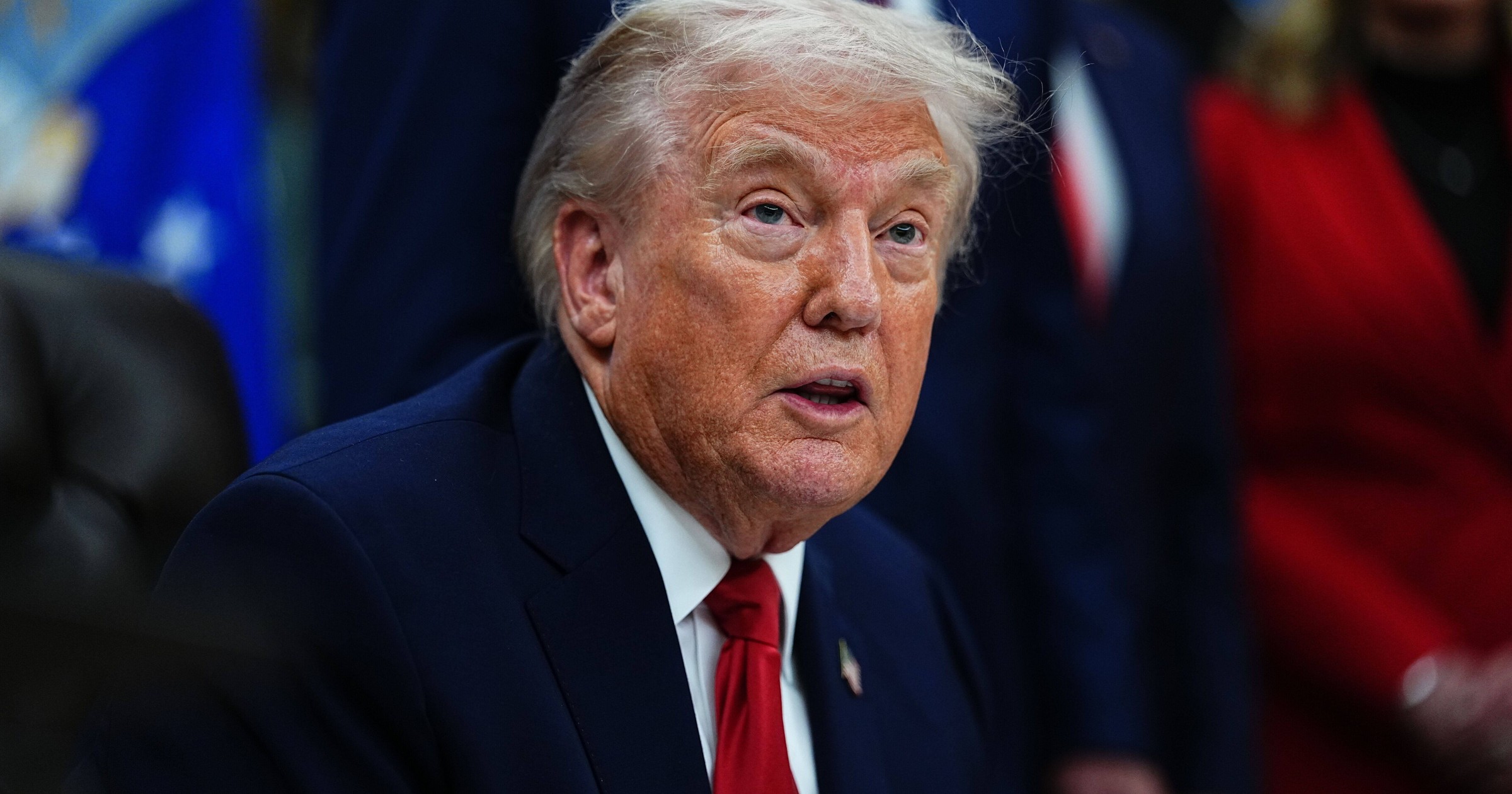 Donald Trump zapytany o sytuację w Iranie. "Zobaczymy, co się wydarzy"