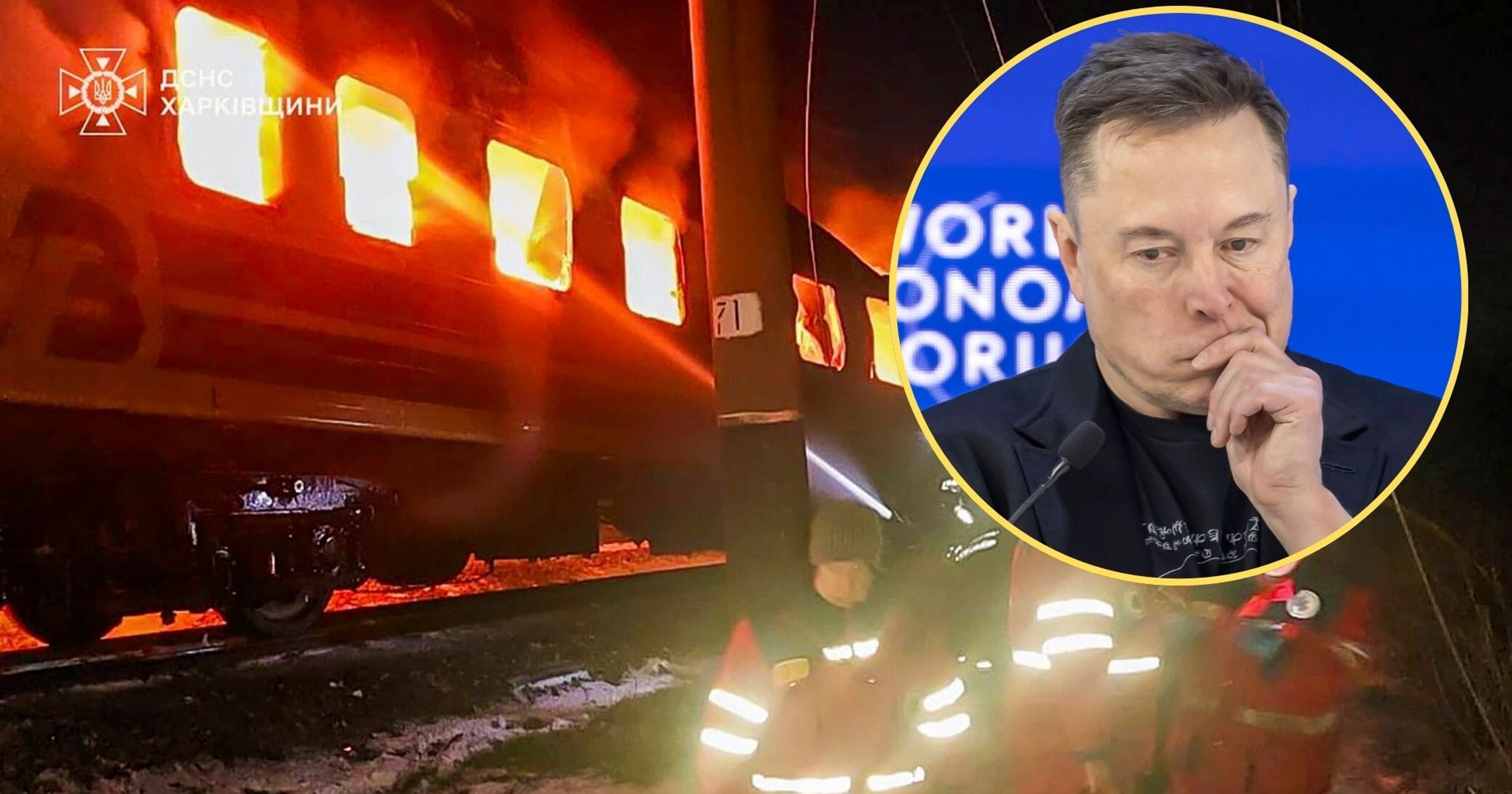 Rosyjski atak dronów na ukraiński pociąg stawia Elona Muska w trudnej sytuacji. Część Polski, Litwę, Rumunię i Mołdawię też Rosyjski atak dronów na ukraiński pociąg stawia Elona Muska w trudnej sytuacji. Część Polski, Litwę, Rumunię i Mołdawię też