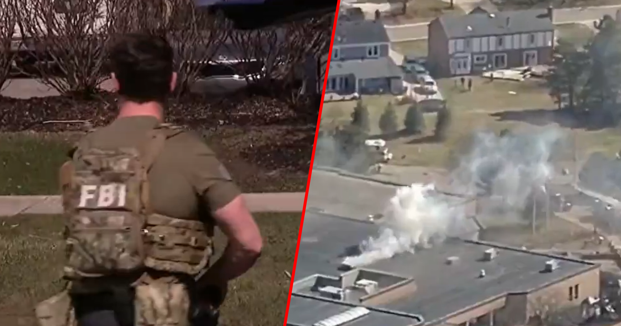 Akcja policji w USA. Uzbrojony napastnik wjechał samochodem w synagogę