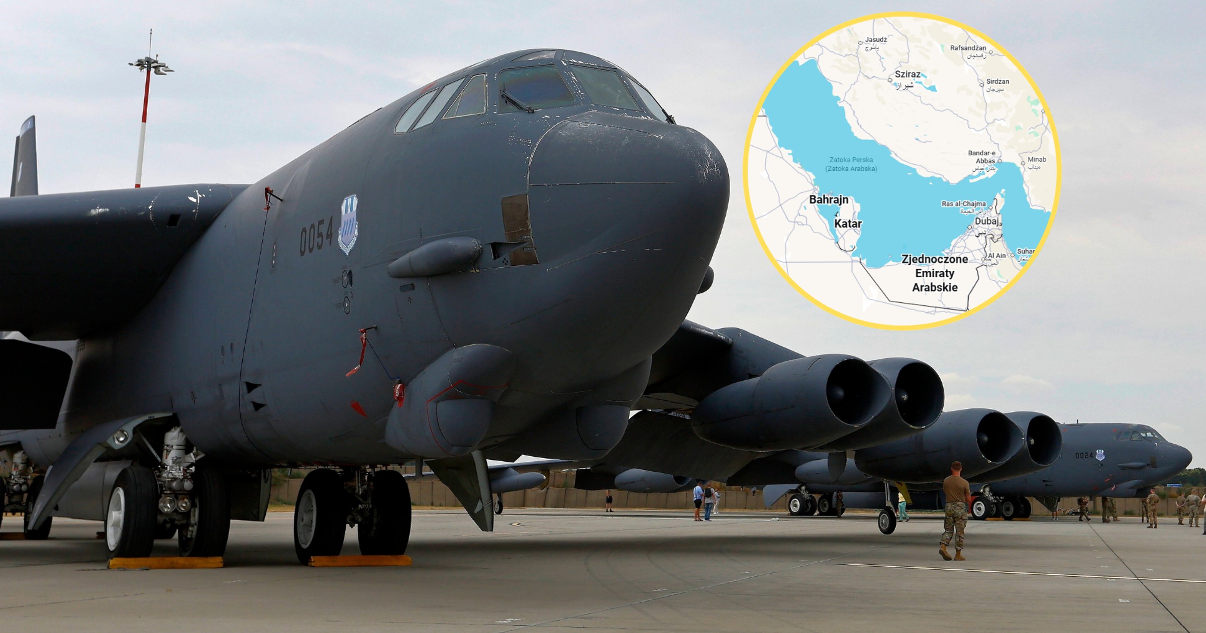 Amerykanie wzmacniają siły na Bliskim Wschodzie. Przysłali słynne bombowce B-52