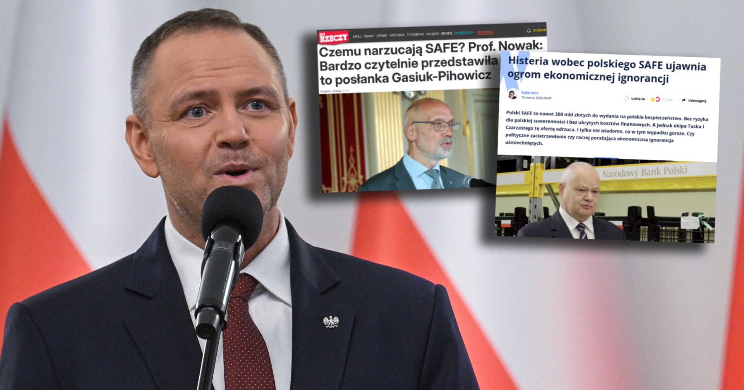 Część publicystów krytykuje unijny program SAFE. "Istotne jest rozumowanie"