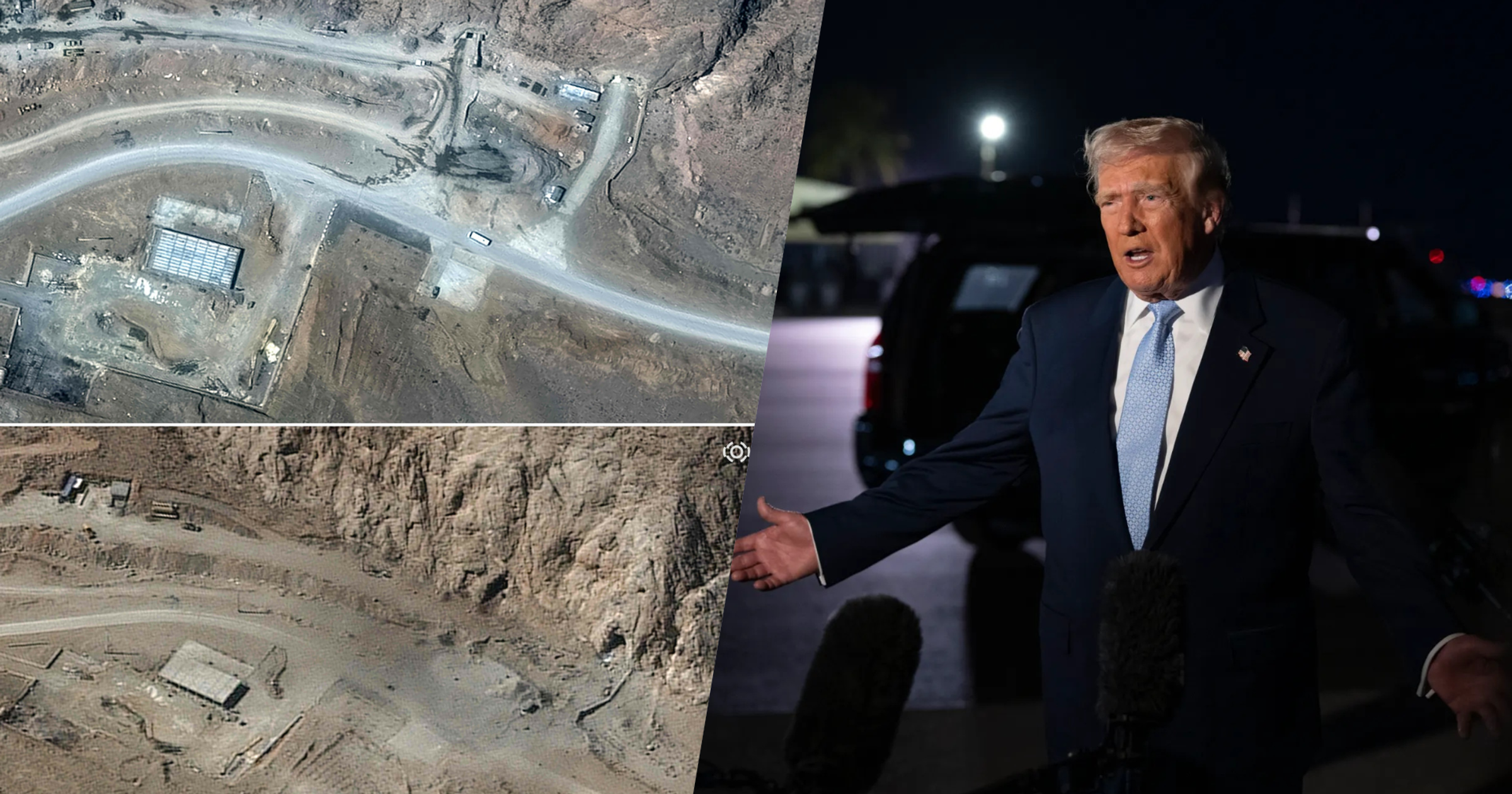 Donald Trump ma ważny cel w Iranie. Przeszkodą mogą być podziemne tunele