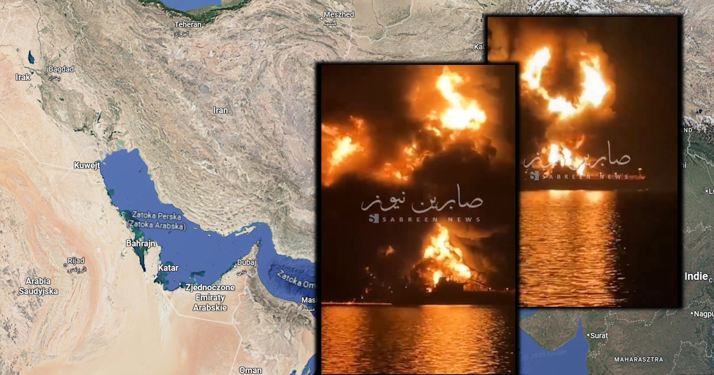 Iran zaatakował dronami sąsiadów. Tankowce stanęły w ogniu. Podsumowanie ostatnich godzin [WIDEO]