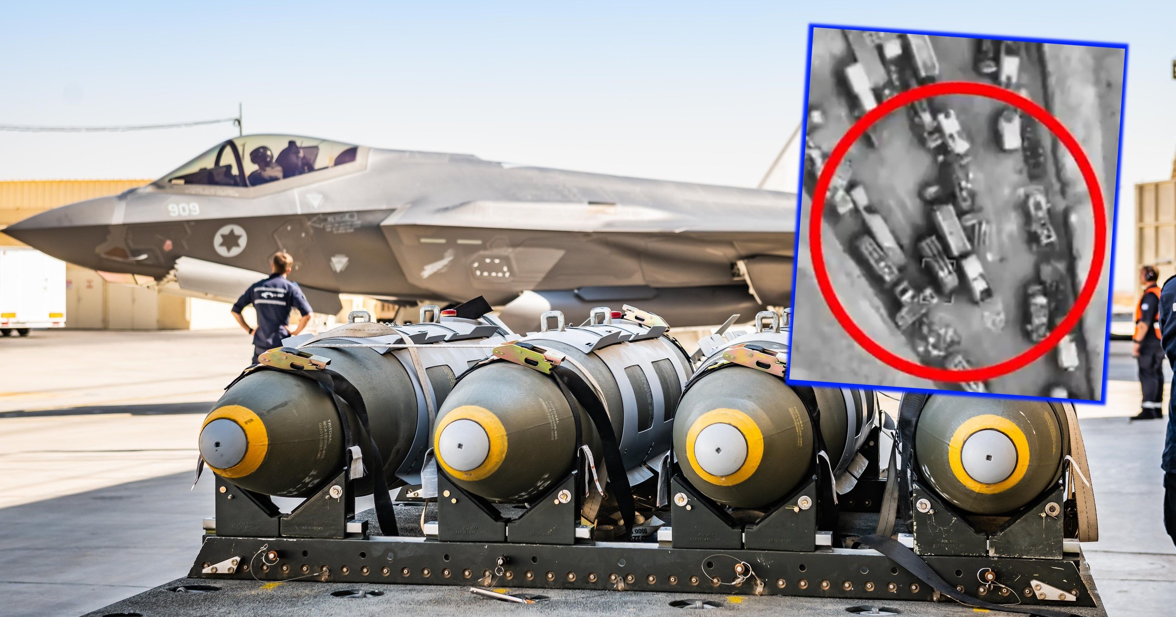 Katastrofalny błąd Iranu. Lotnictwo Izraela tylko na to czekało [WIDEO]