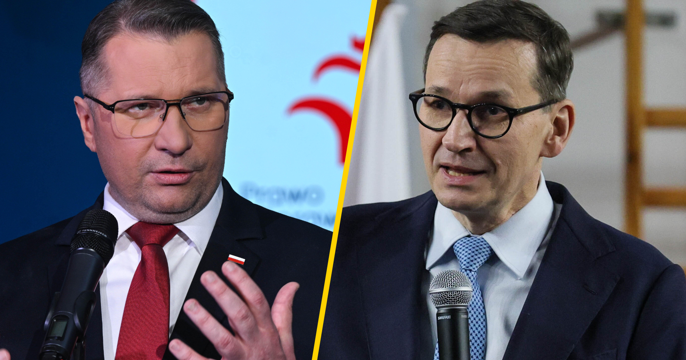 Mateusz Morawiecki dostał pytanie o bycie w rządzie Czarnka. Jasna odpowiedź
