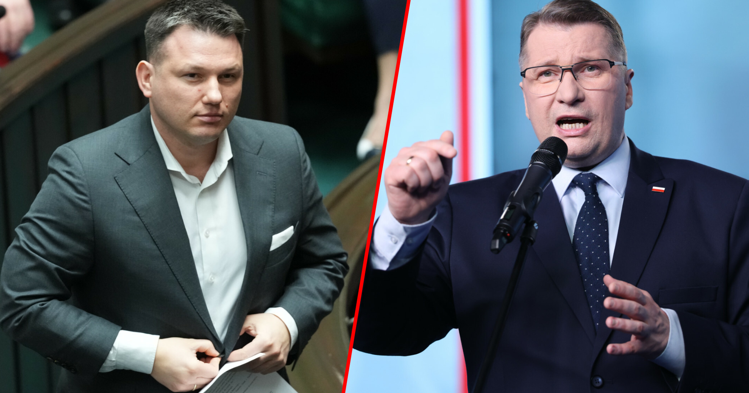 Nazwał Przemysława Czarnka "rzecznikiem Kaczyńskiego". Sławomir Mentzen proponuje nietypową debatę