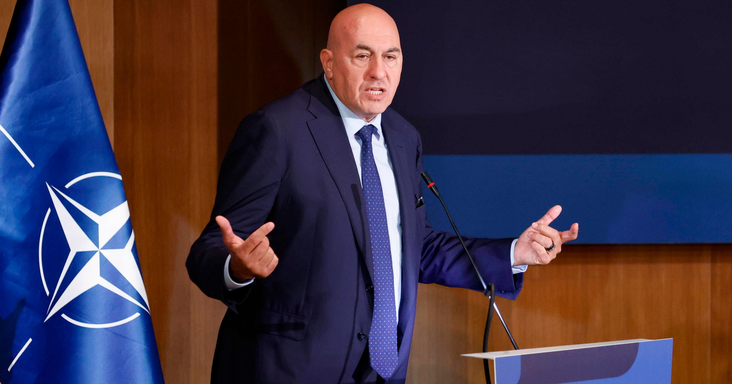 Pocisk uderzył we włoską bazę w Iraku. Szef MON zabrał głos