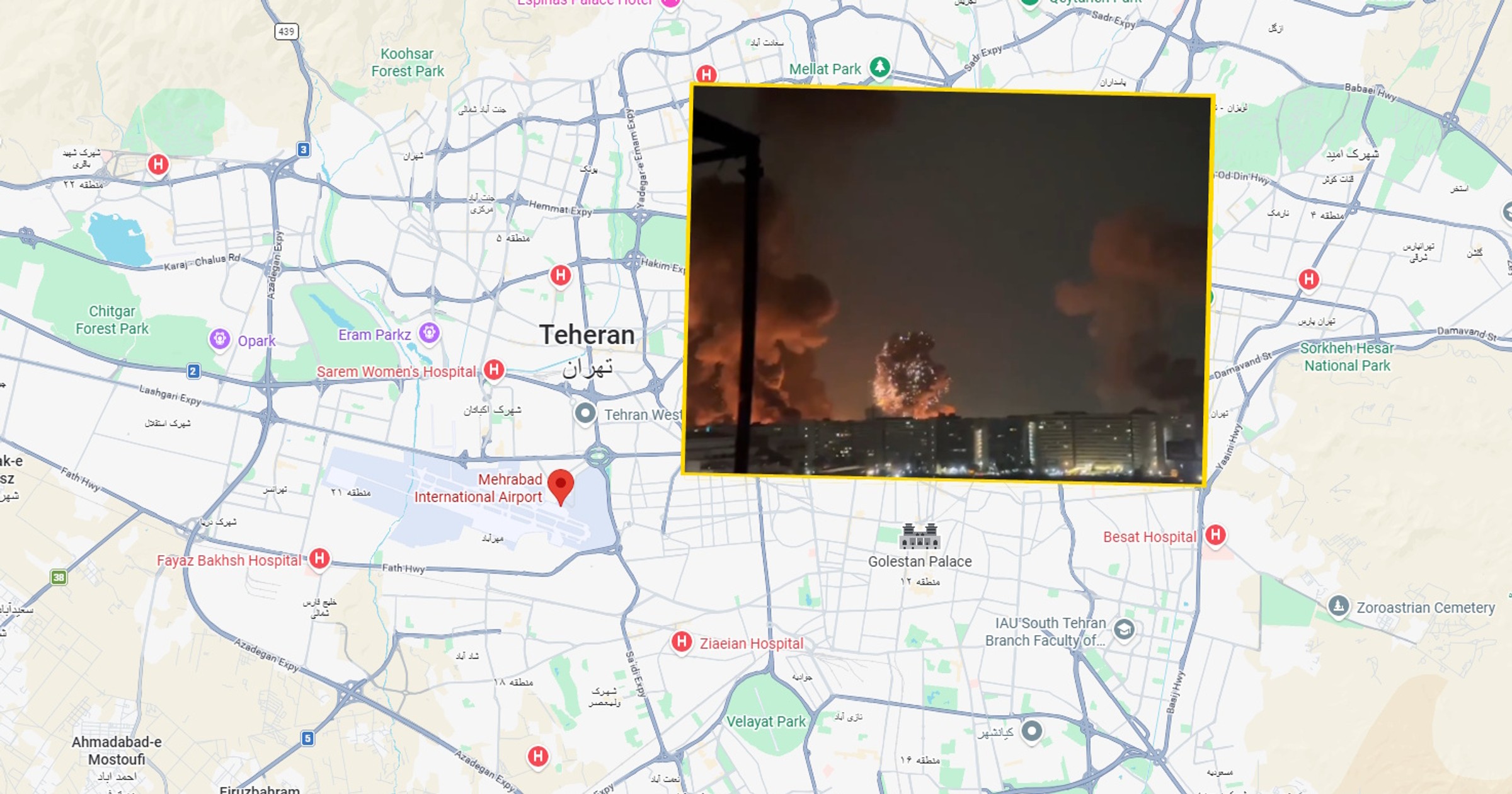 Potężne eksplozje w Teheranie. Na lotnisko spadły rakiety [RELACJA NA ŻYWO]