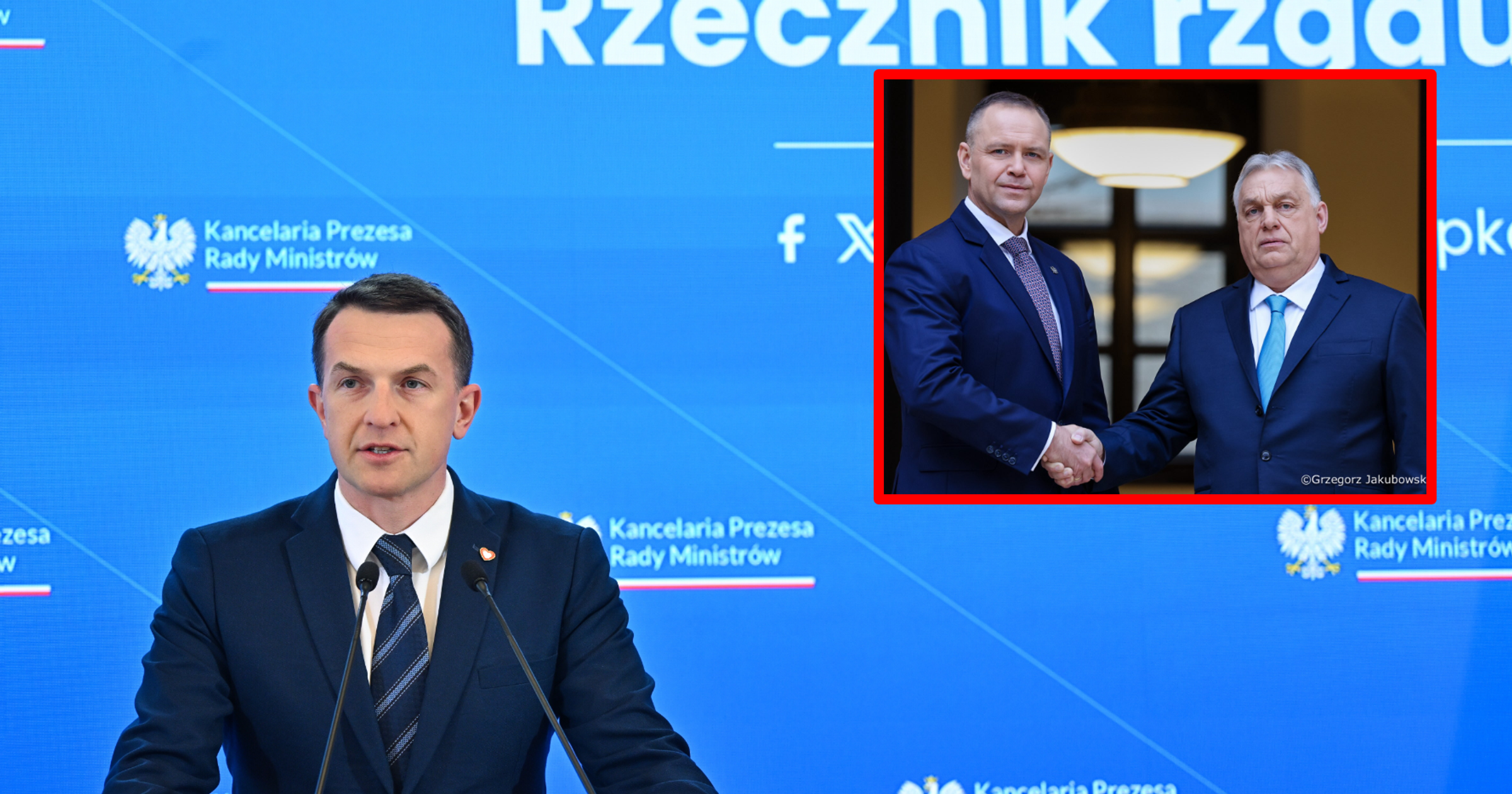 Rzecznik rządu ostro o wizycie prezydenta na Węgrzech. "Tego wstydu nie da się pozbyć"