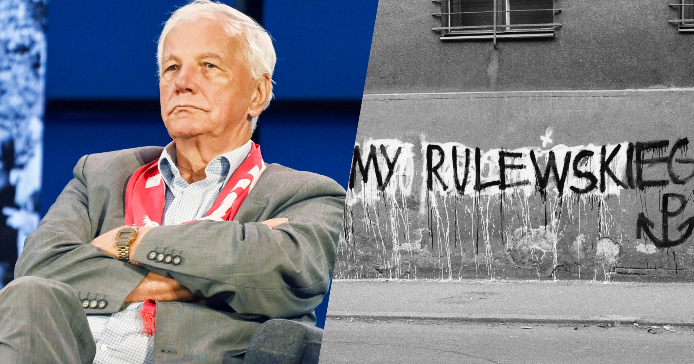 Sprowokowane zęby Jana Rulewskiego. "Mówili, że nie będą bili"