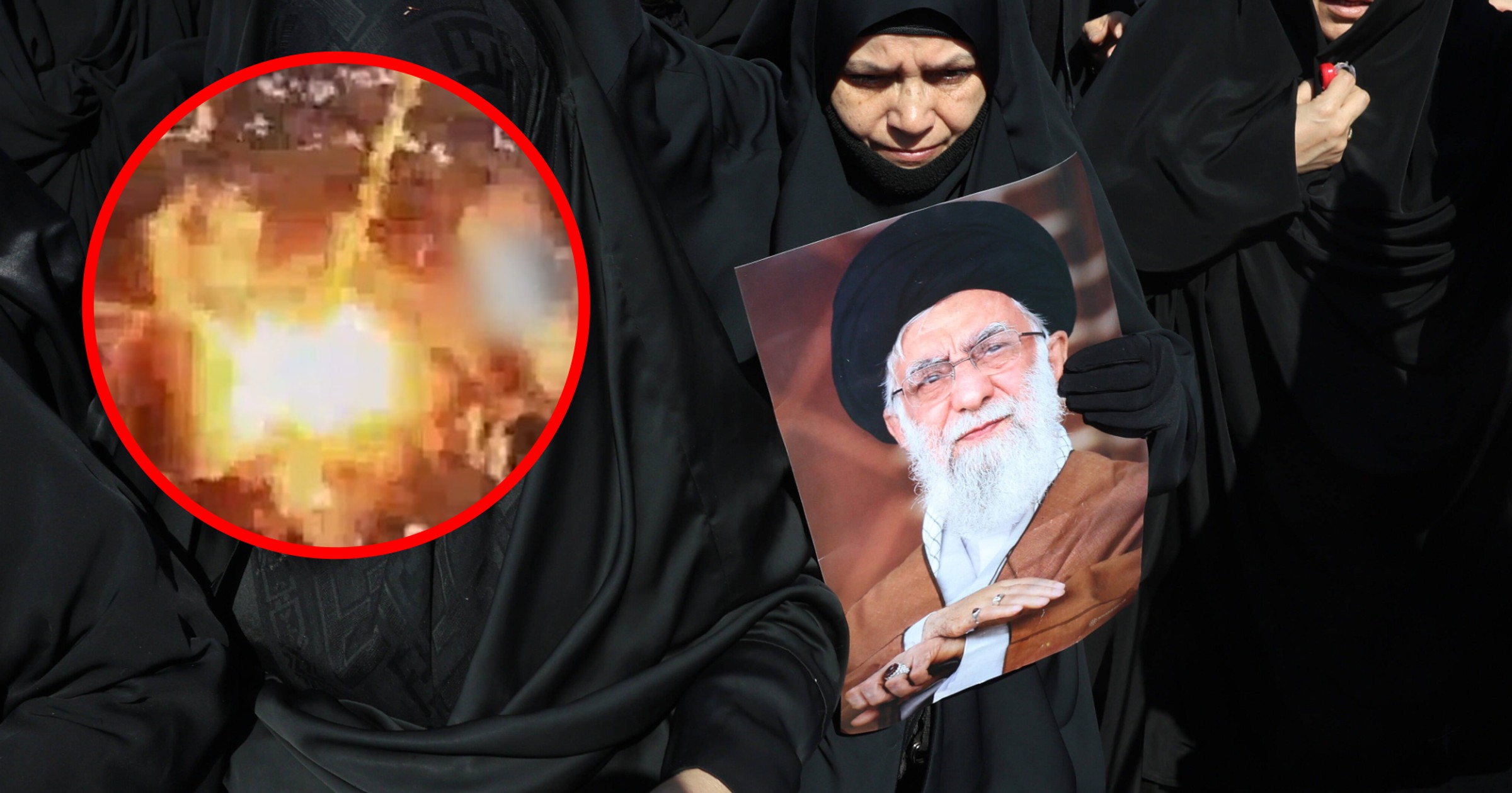 Tak wyglądał moment ataku na podziemny bunkier Alego Chameneia. Izrael pokazał nagranie