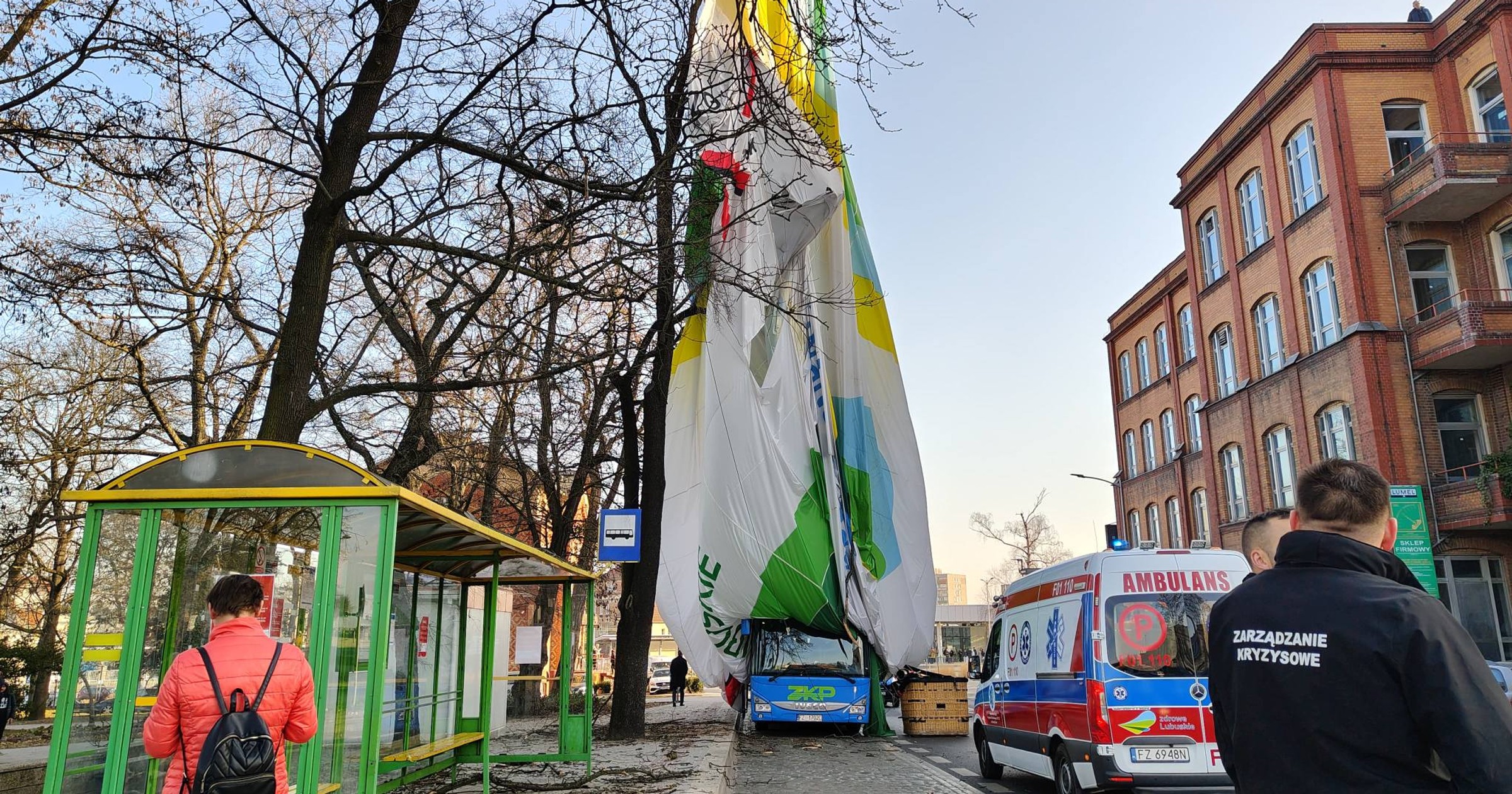 Tragiczny wypadek balonu w Zielonej Górze. Policja podała nowe informacje