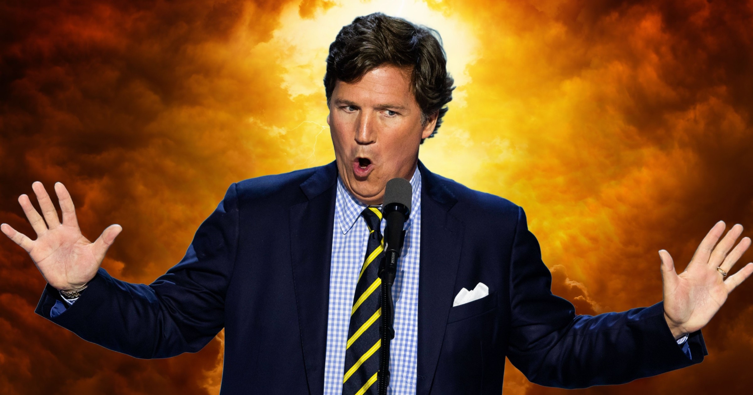 Wojna, Izrael i apokalipsa. Tucker Carlson zupełnie odleciał. Od prawicowego showmana odcina się już nawet Trump [OPINIA]