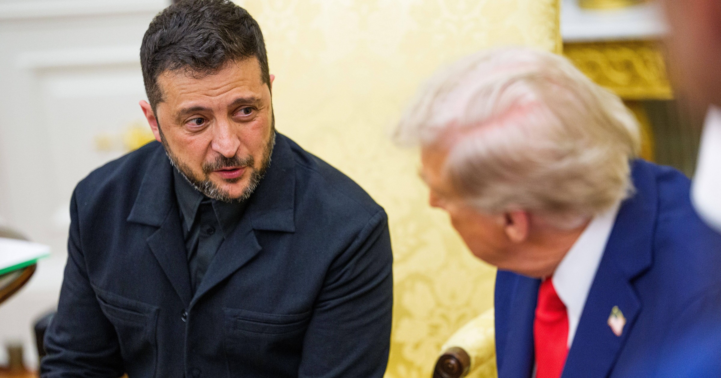 Wołodymyr Zełenski w wywiadzie dla mediów Axel Springer zdradza, o co zapytał go Trump. "Odpowiedziałem: a co będzie po panu?"