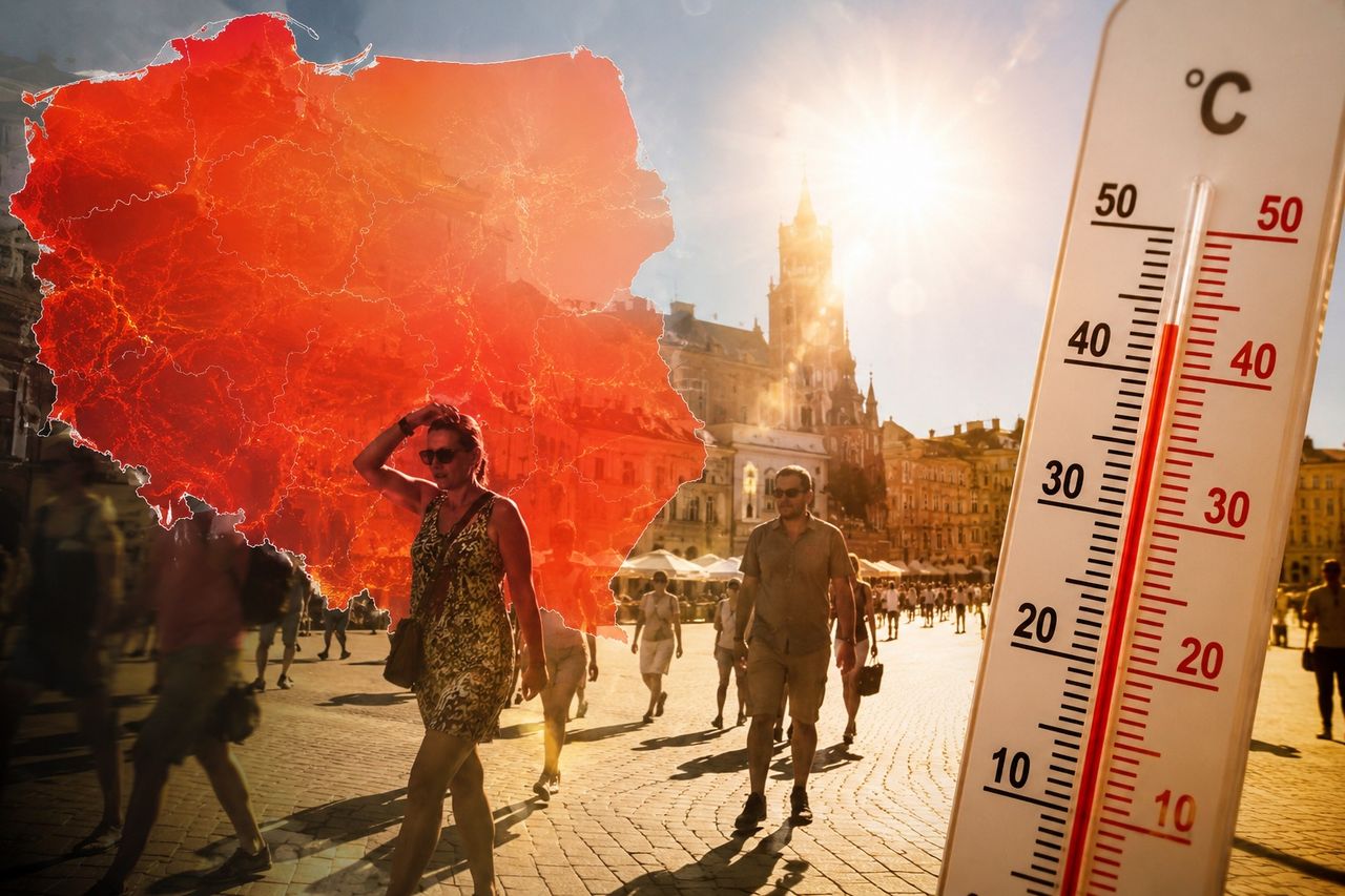 40 st. C jeszcze w czerwcu? Ekstremalne upały w Polsce to nowa norma. A będzie coraz goręcej