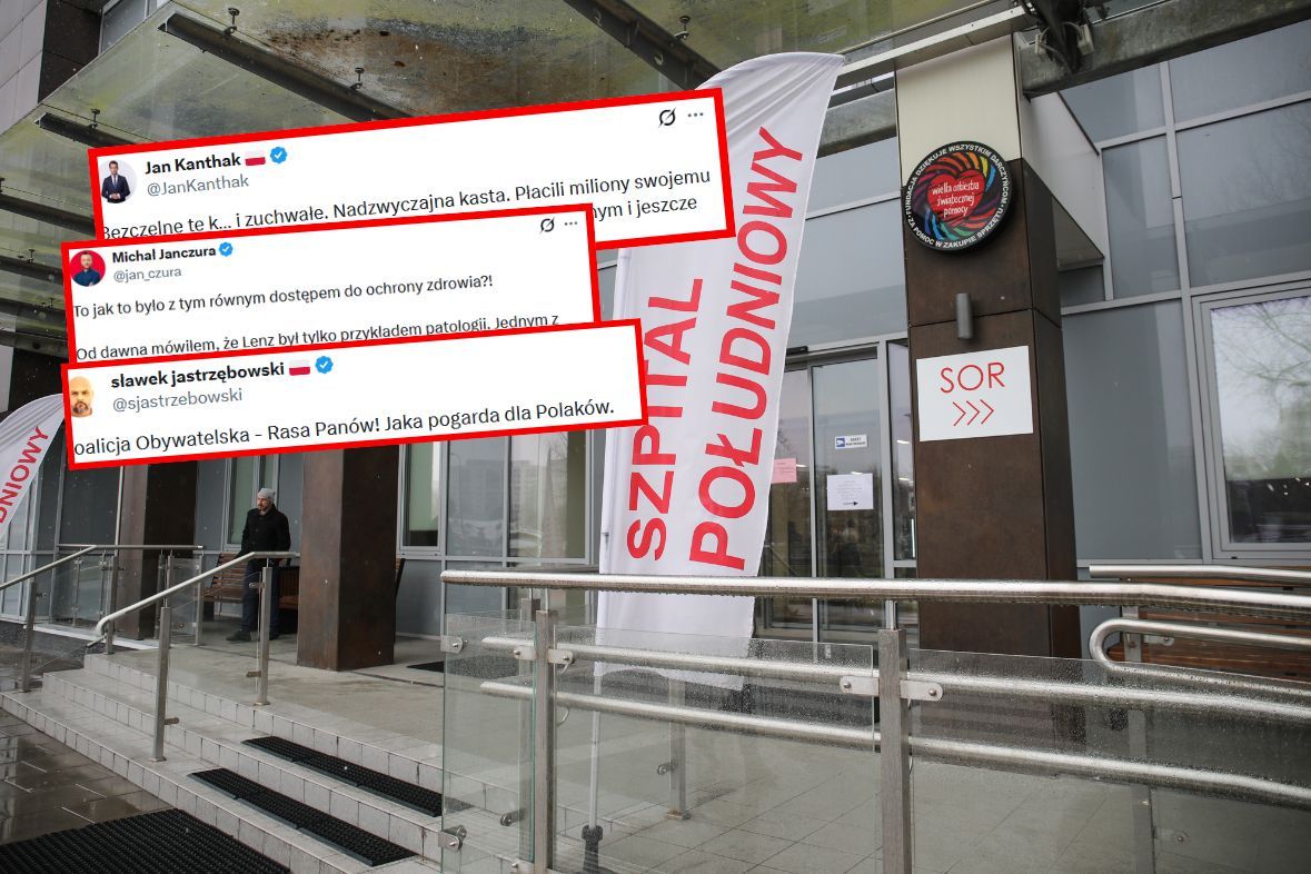 Afera wokół szpitala w Warszawie. Kaczyński reaguje