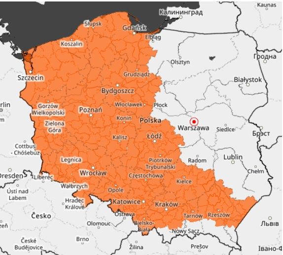 Afrykański żar wkracza do Polski. IMGW już wydaje alerty