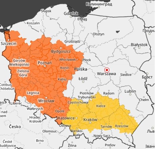 Afrykański żar wkracza do Polski. IMGW już wydaje alerty