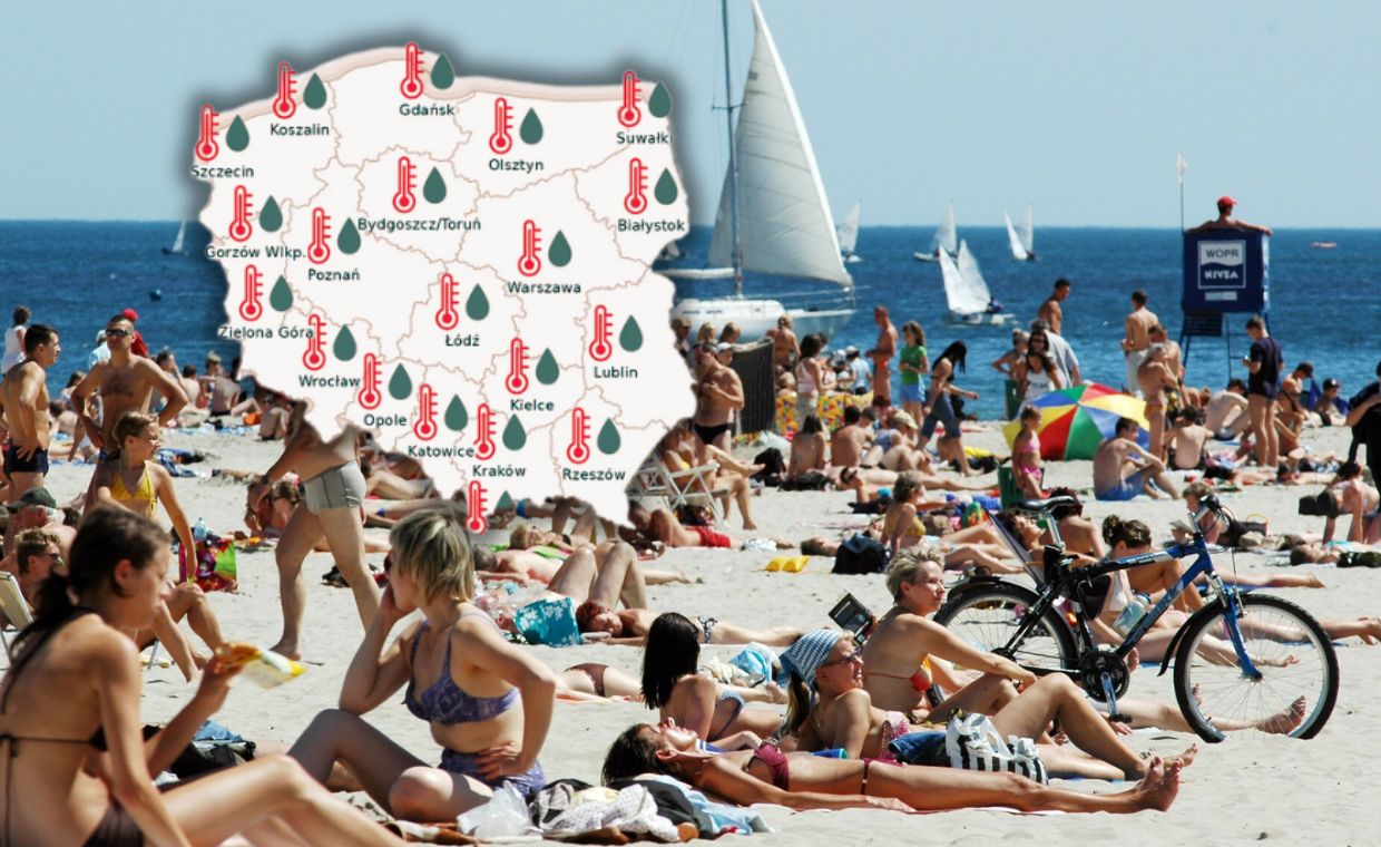 Żar poleje się z nieba. IMGW wyda pomarańczowe alerty?