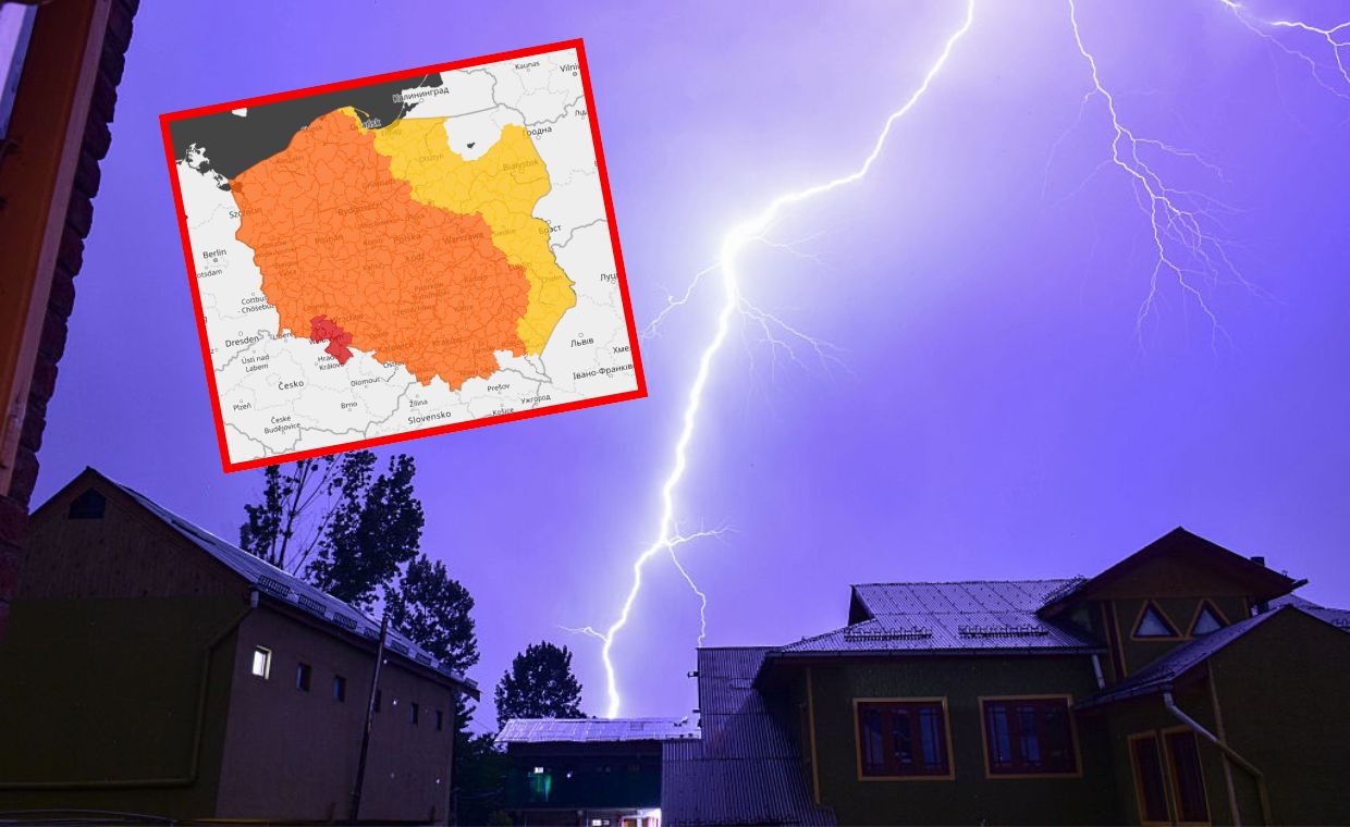 Burze i ulewy nad Polską. Szef MSWiA stawia służby w gotowości