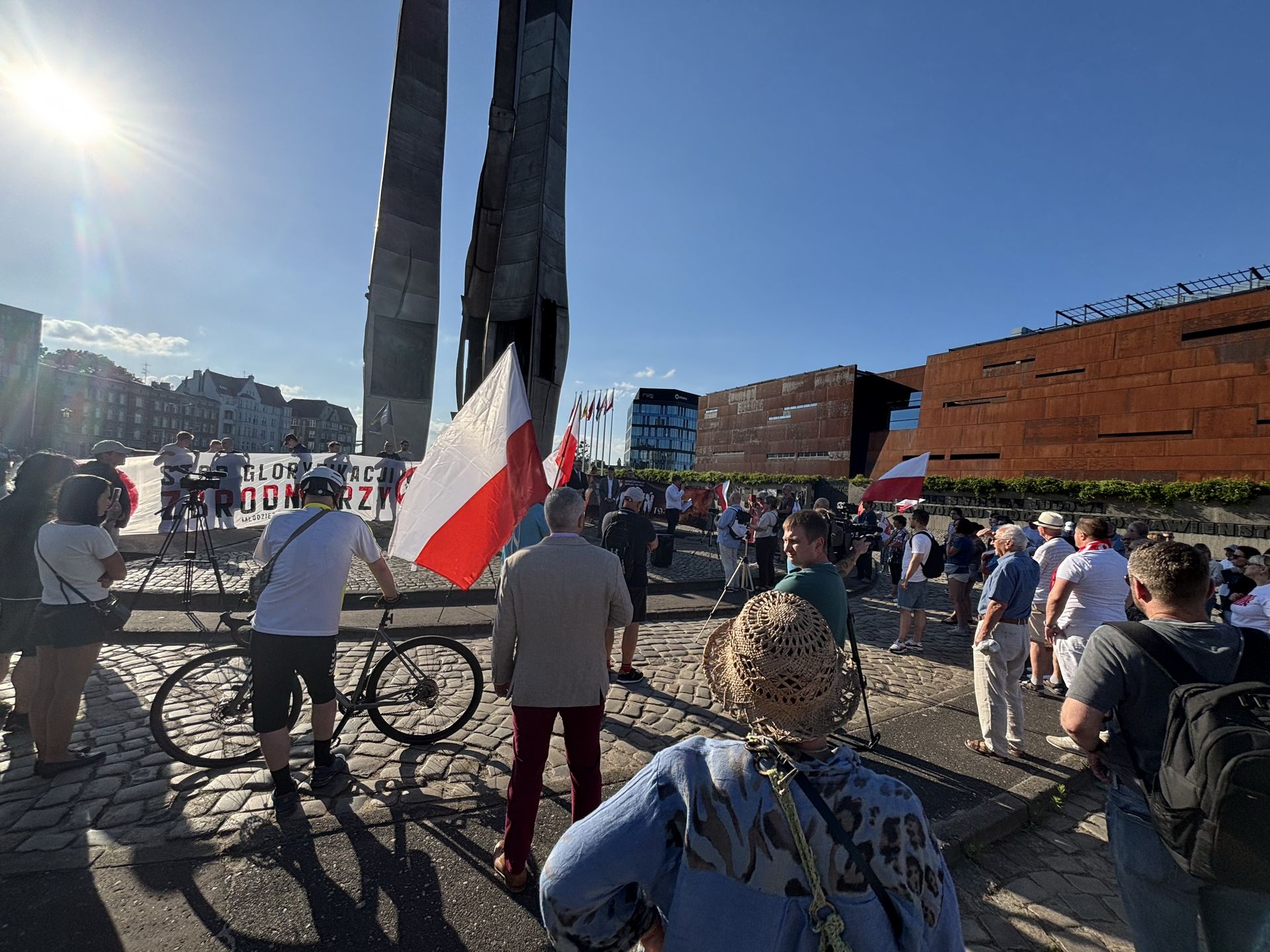 Byliśmy na proteście w Gdańsku. Manifestacja w kontrze do konferencji