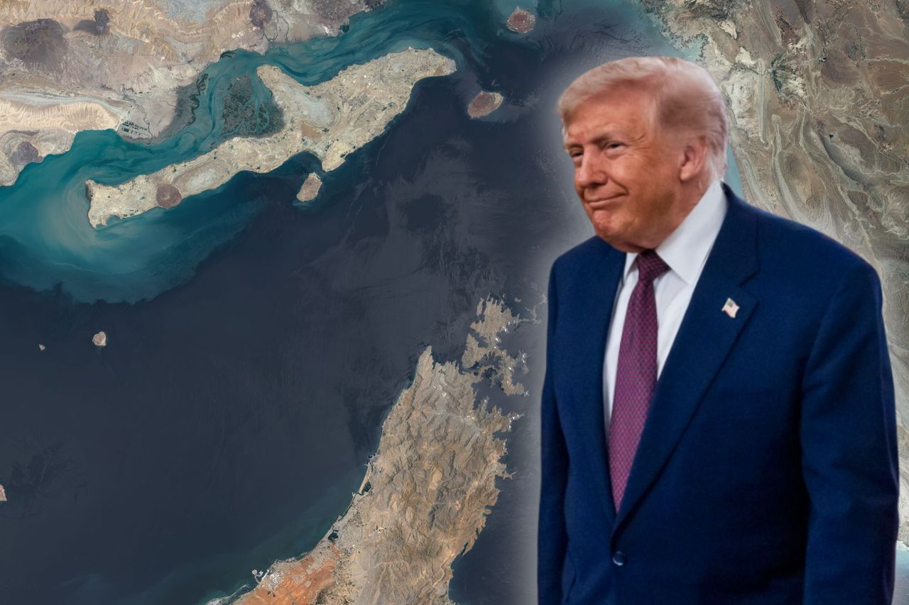 Działo się w nocy. Słup dymu nad Kerczem, Trump o opłacie za "ochronę"