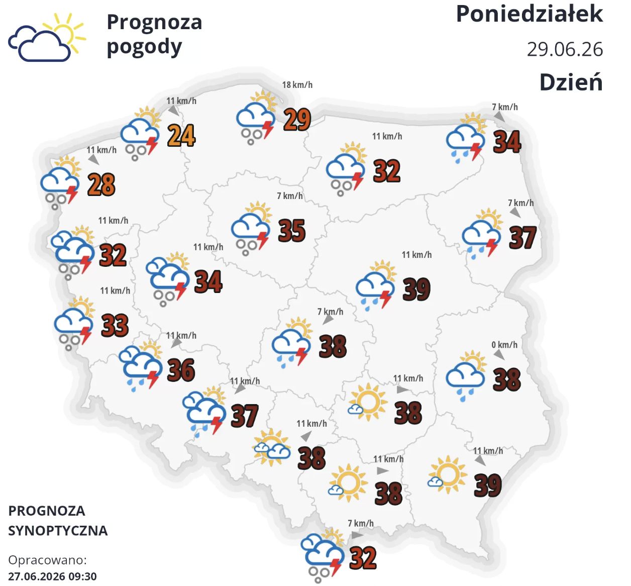 Historyczny upał i co dalej? Oto prognoza na 10 dni